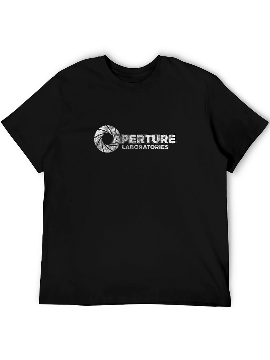 Aperture Laboratories Black Graphic T-Shirt