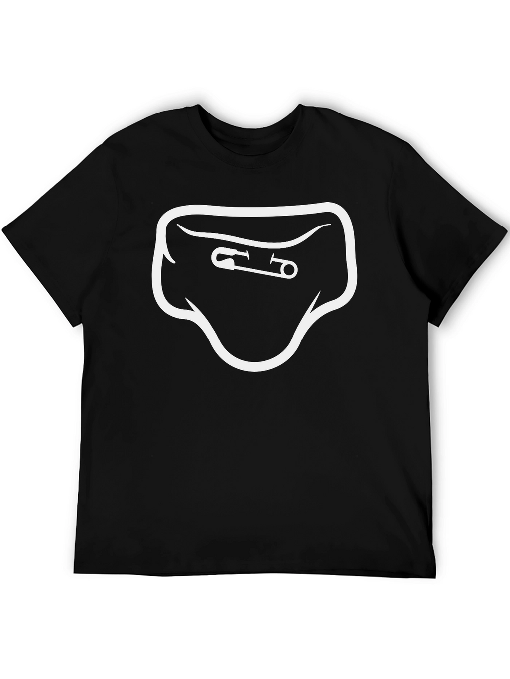 Funny Diaper T-Shirt - Baby Humor Graphic Tee