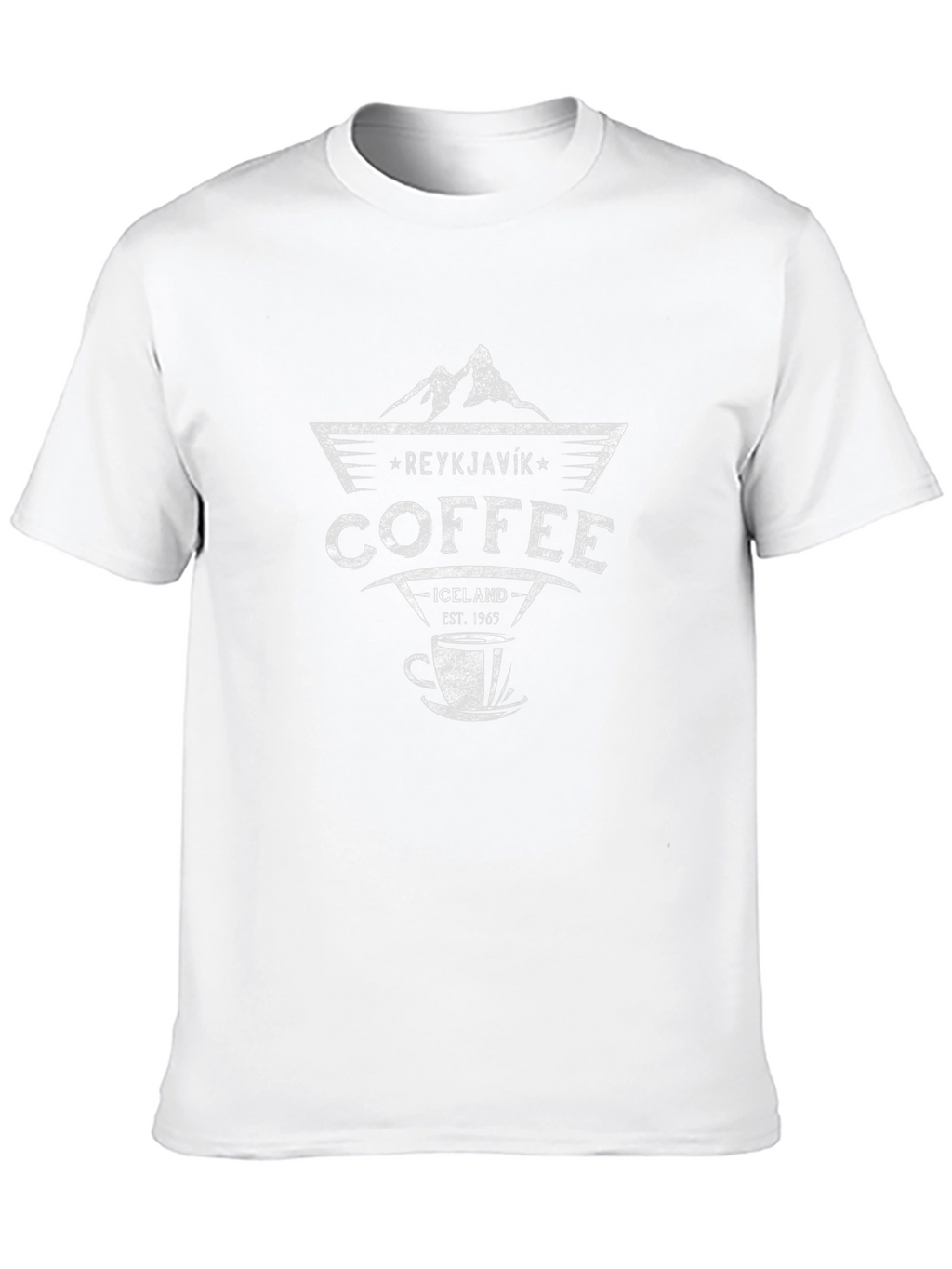 Reykjavik Coffee Graphic T-Shirt - Iceland Est. 1965