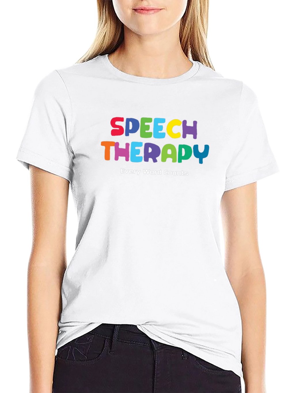 Speech Therapy T-Shirt: Every Word Counts