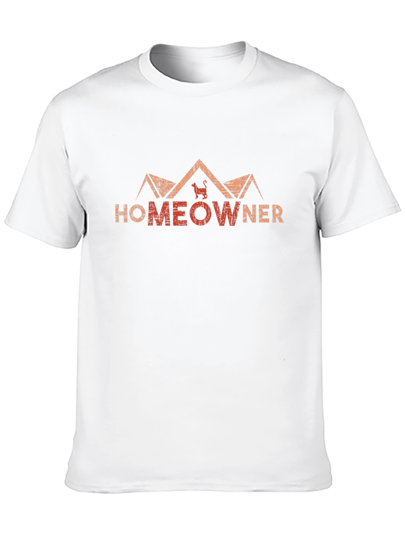 Homeowner T-Shirt - Cat Silhouette Design