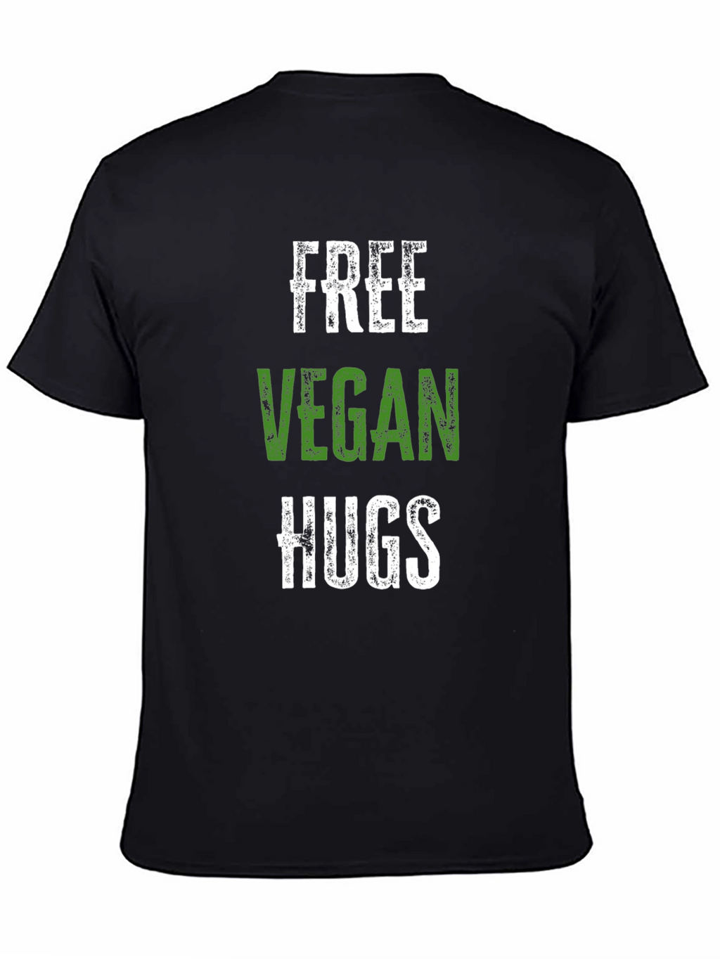 Free Vegan Hugs Graphic T-Shirt - Soft Cotton Tee