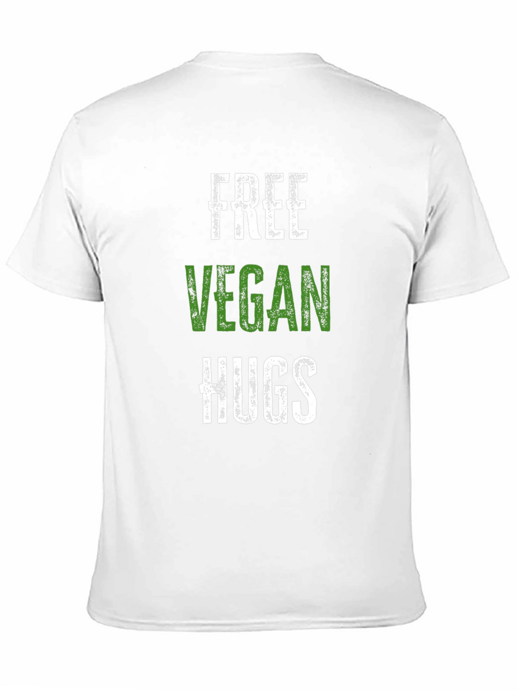 Free Vegan Hugs Graphic T-Shirt - Soft Cotton Tee