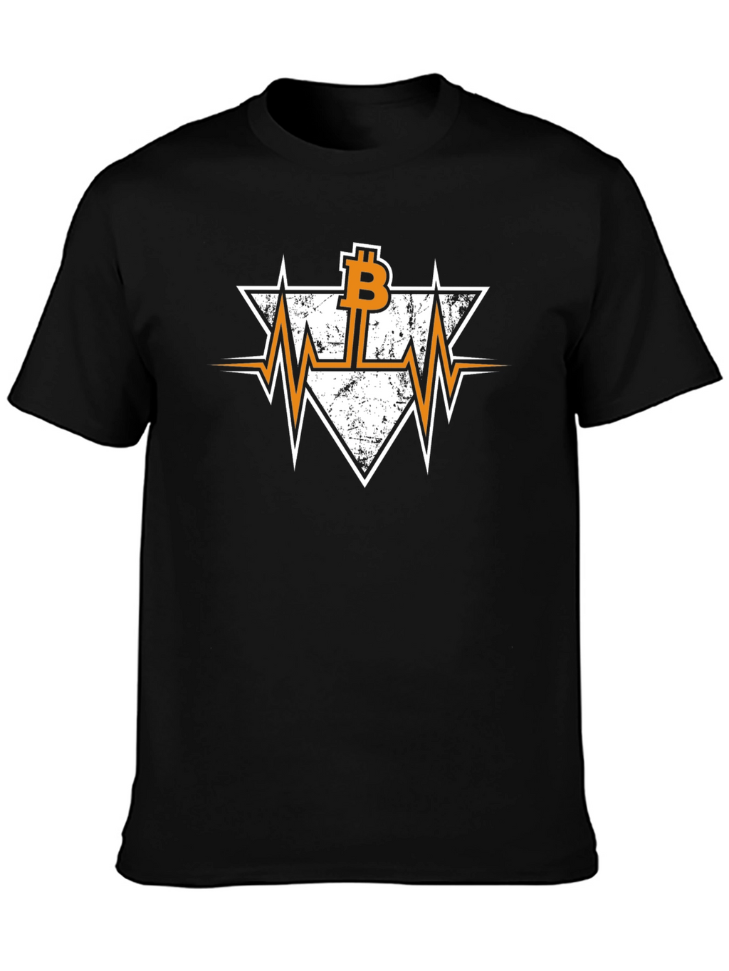 Bitcoin Heartbeat T-Shirt - Crypto Investor Tee