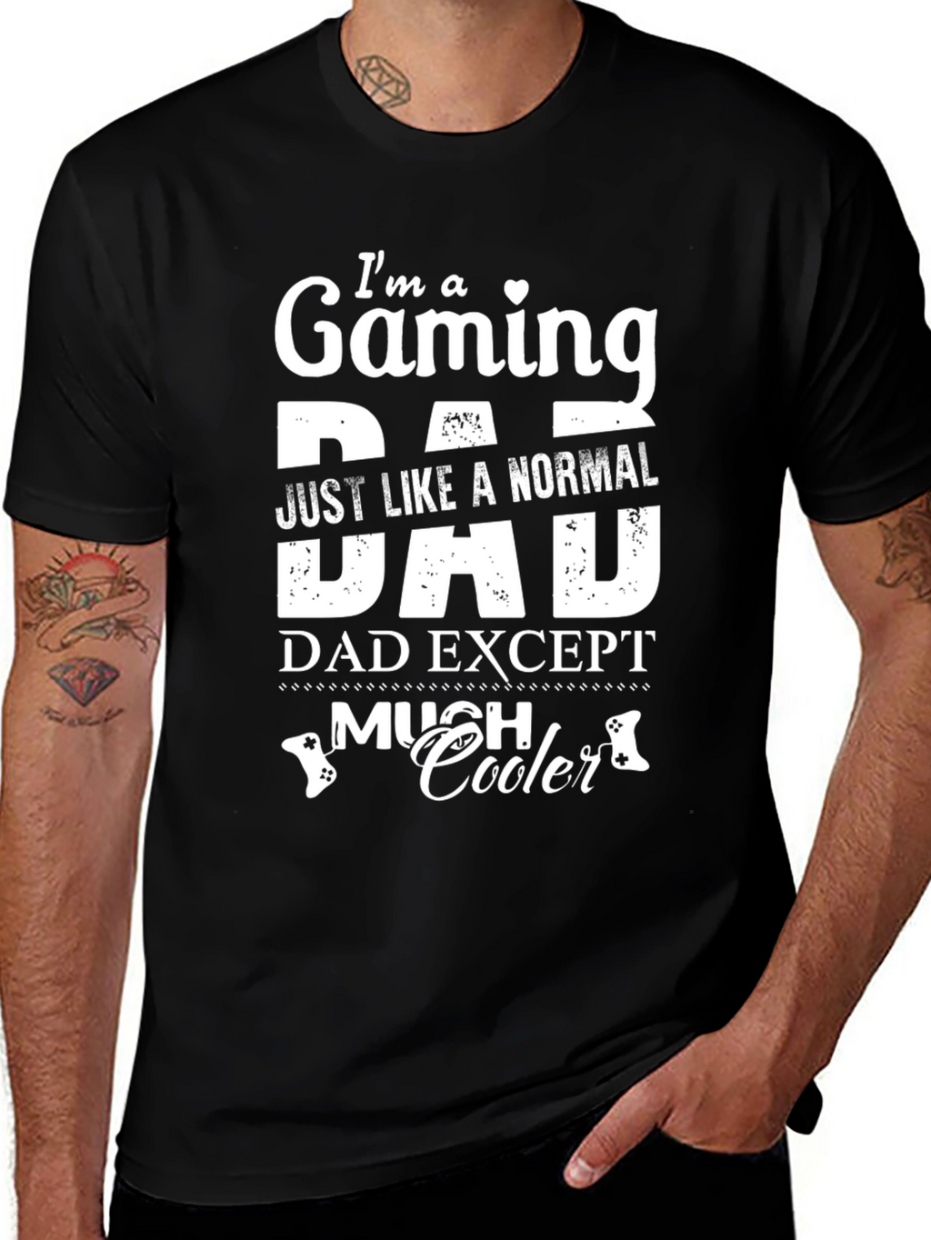 Gaming Dad Graphic T-Shirt