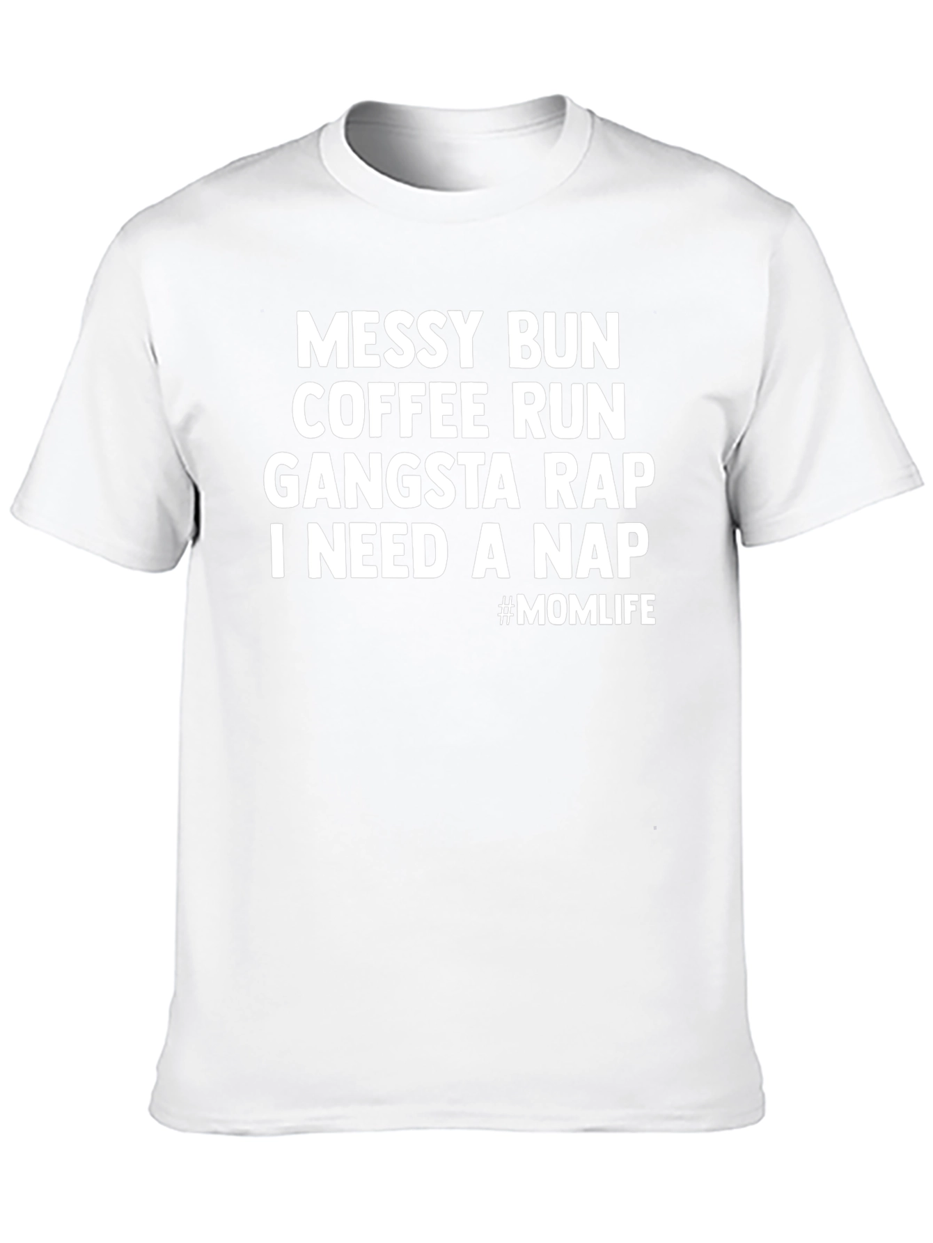 Messy Bun Momlife Graphic Tee