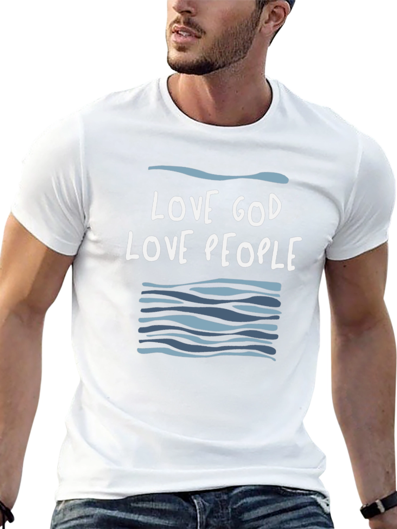 Love God Love People Graphic Tee