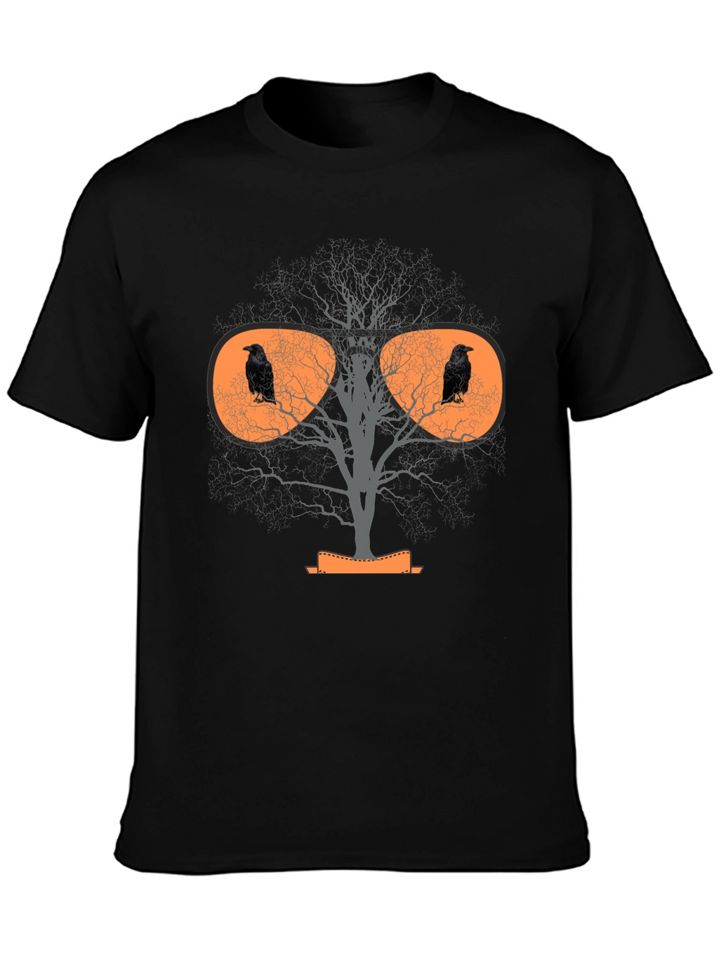 Raven Tree Graphic T-Shirt