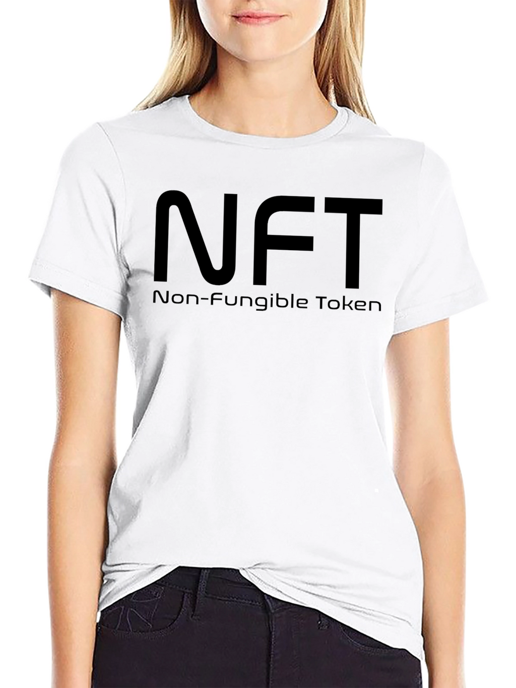 NFT Non-Fungible Token Black T-Shirt