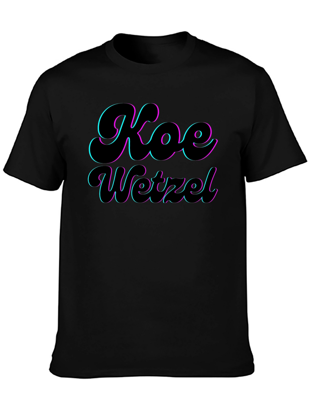 Koe Wetzel Graphic T-Shirt Black