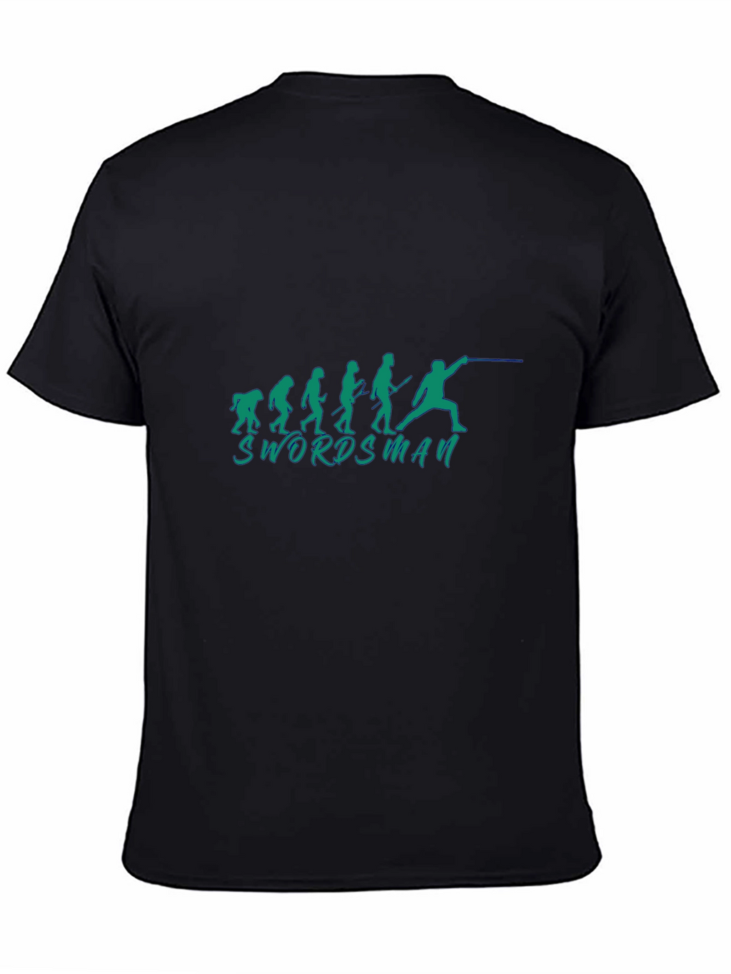 Swordsman Evolution Black T-Shirt