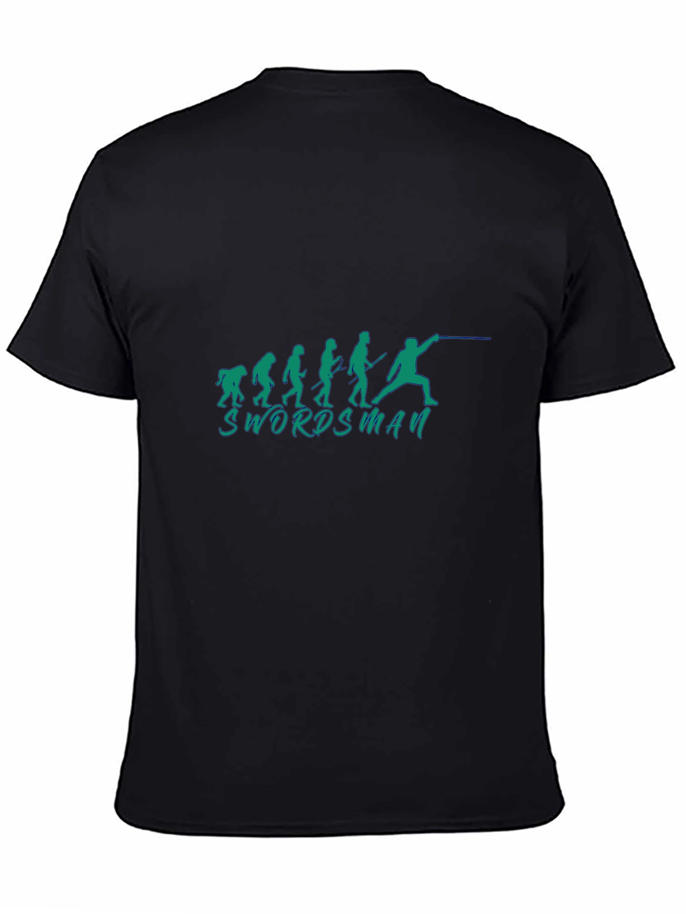 Swordsman Evolution Black T-Shirt