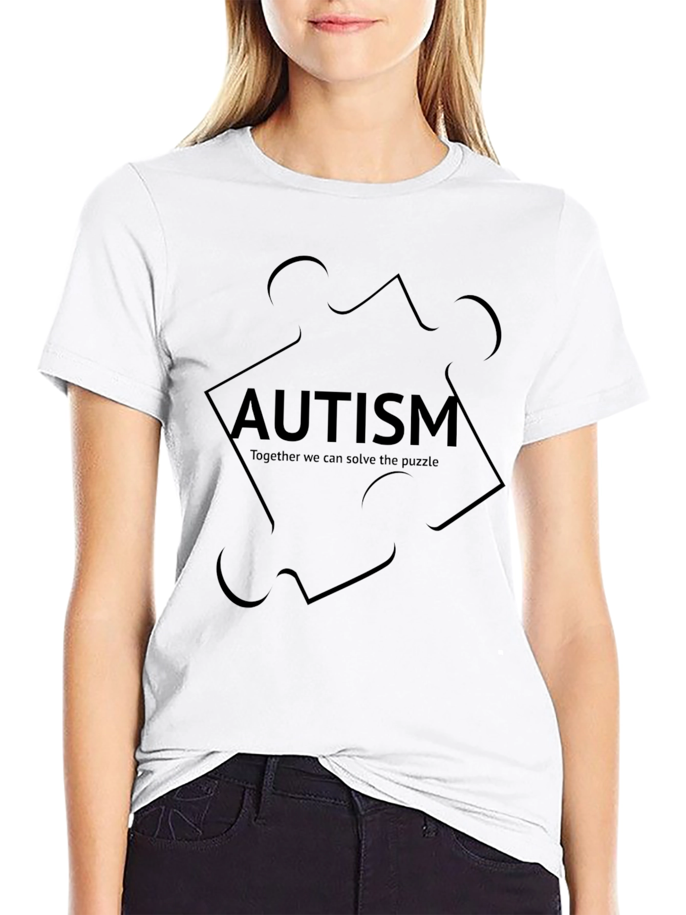 Autism Awareness Puzzle Piece T-Shirt