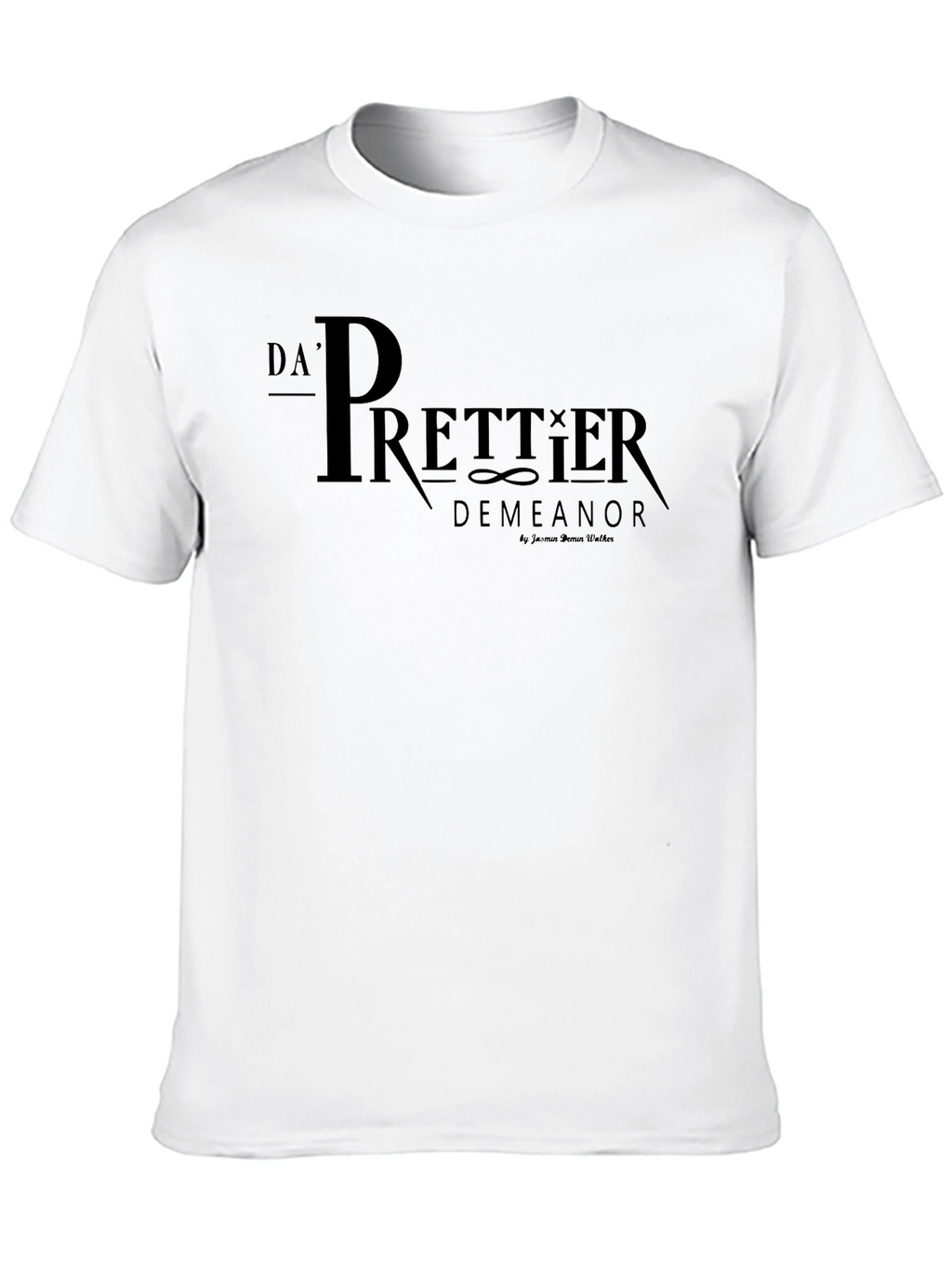 Da Prettier Demeanor Black Graphic T-Shirt