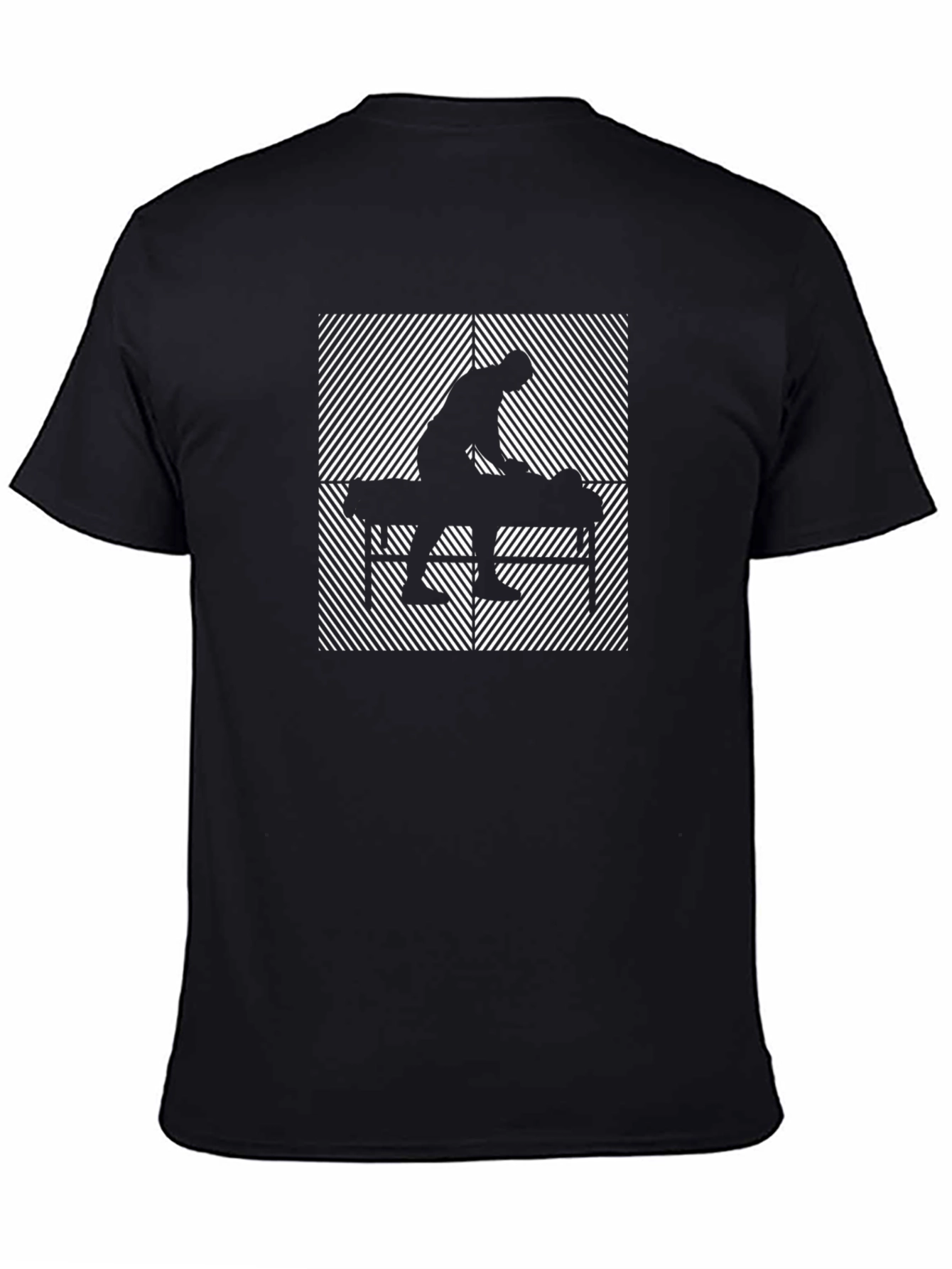 Massage Therapy Graphic Tee - Black