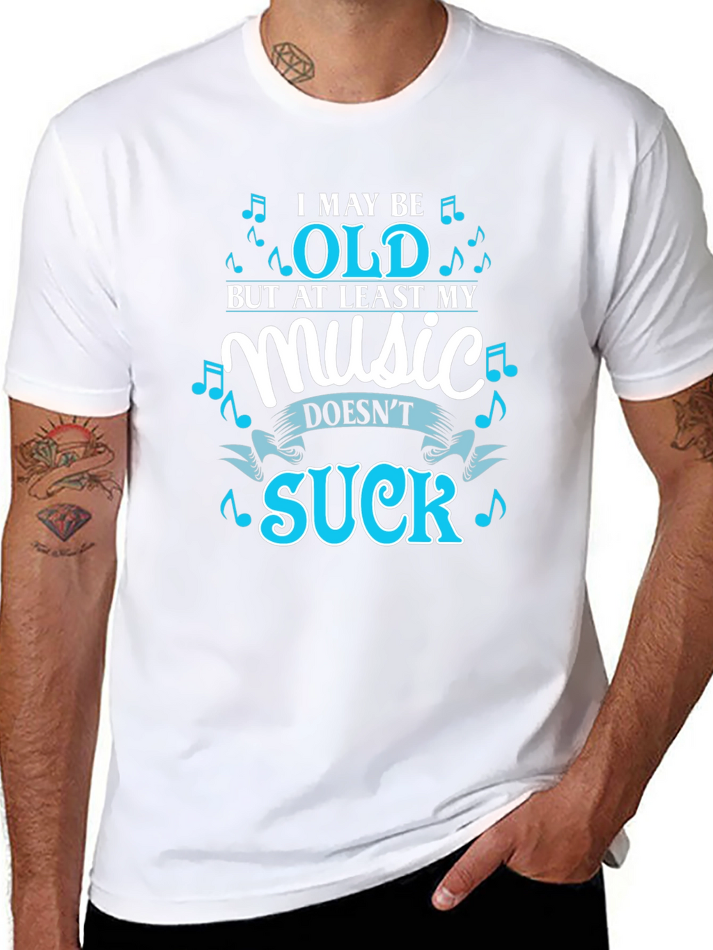 Funny Music Lover T-Shirt - I May Be Old