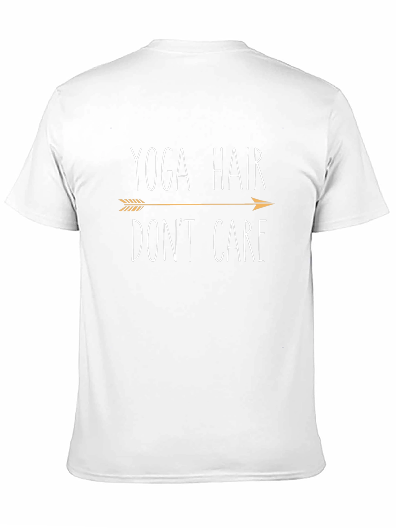 Yoga Hair Dont Care Black T-Shirt