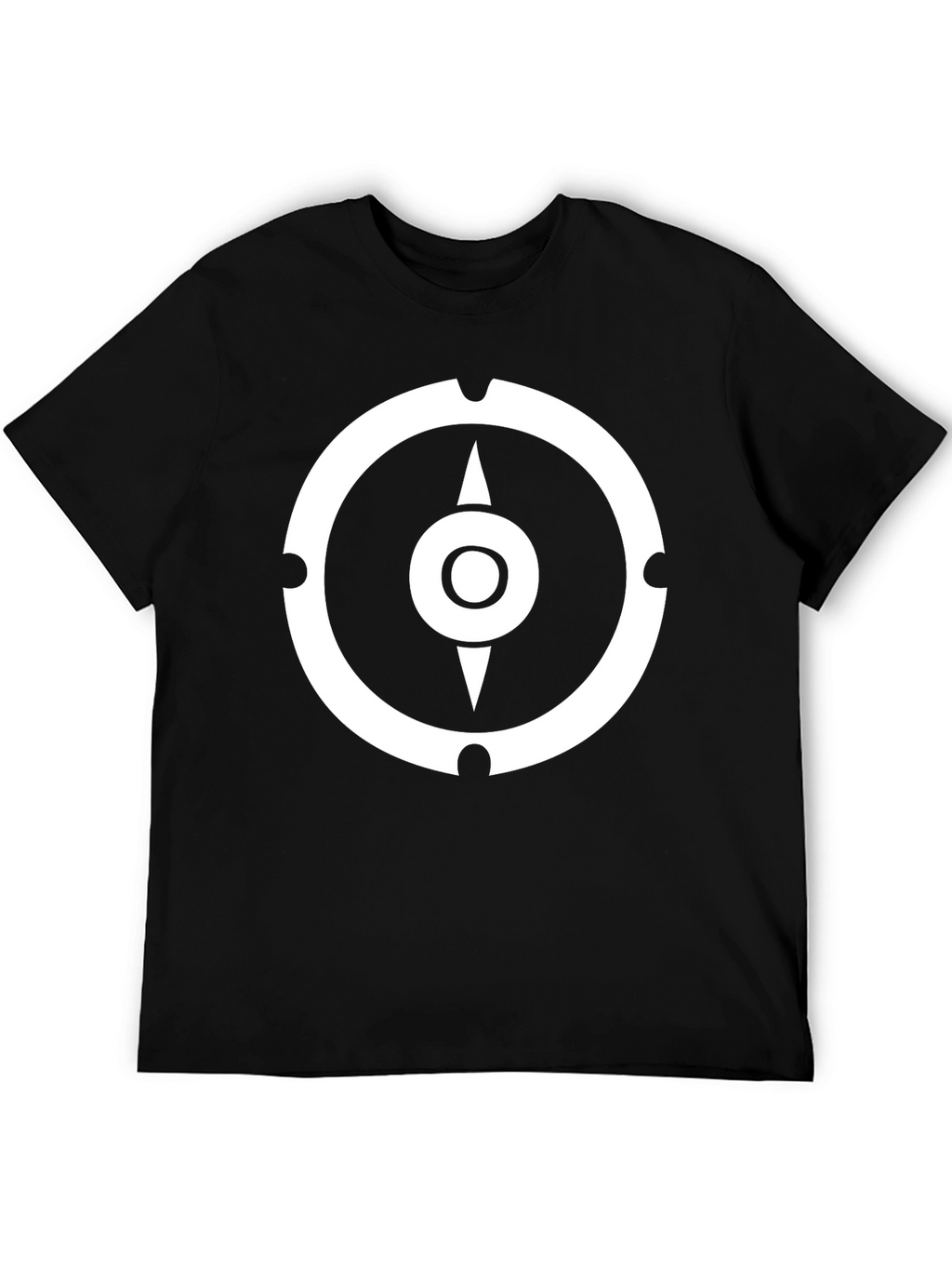 Compass Graphic T-Shirt - Black