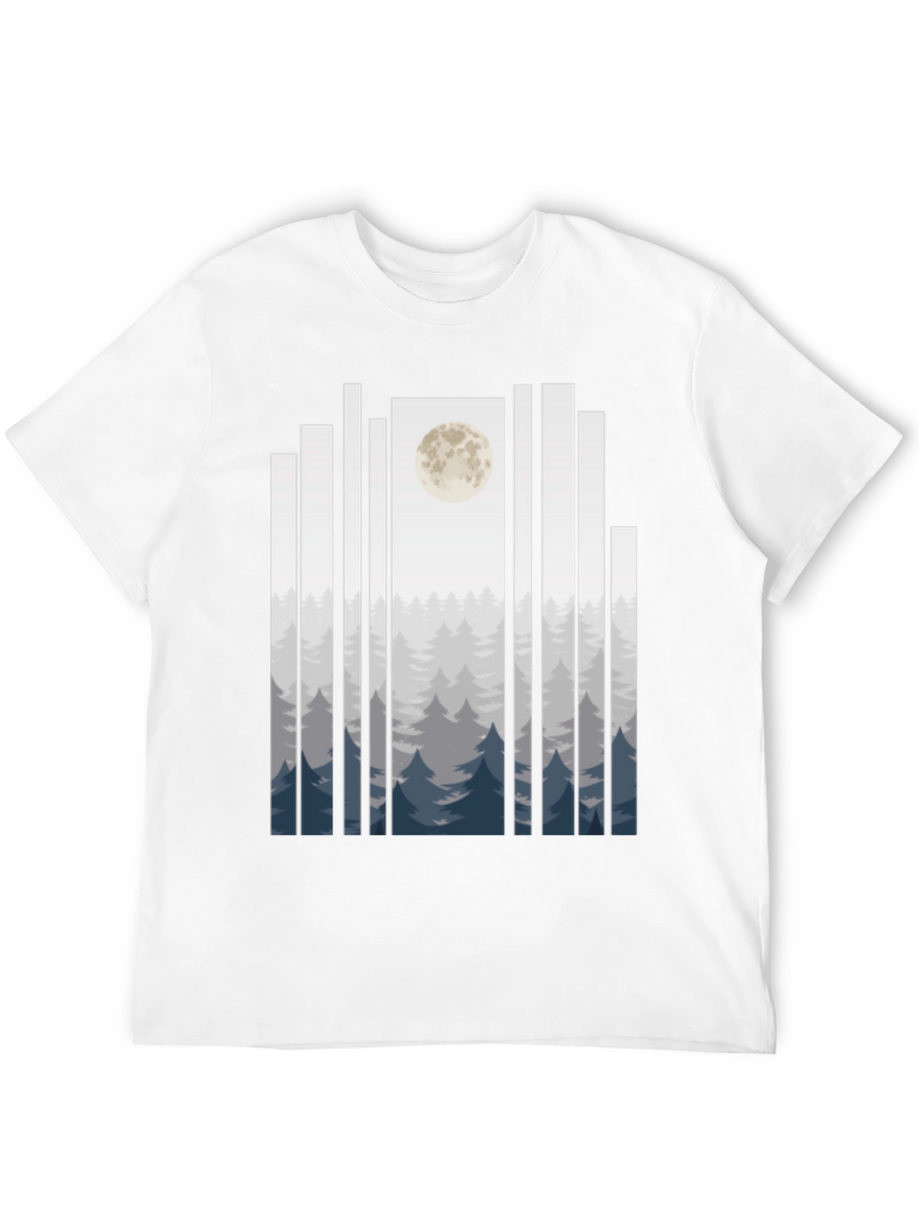 Moonlit Forest T-Shirt - Black