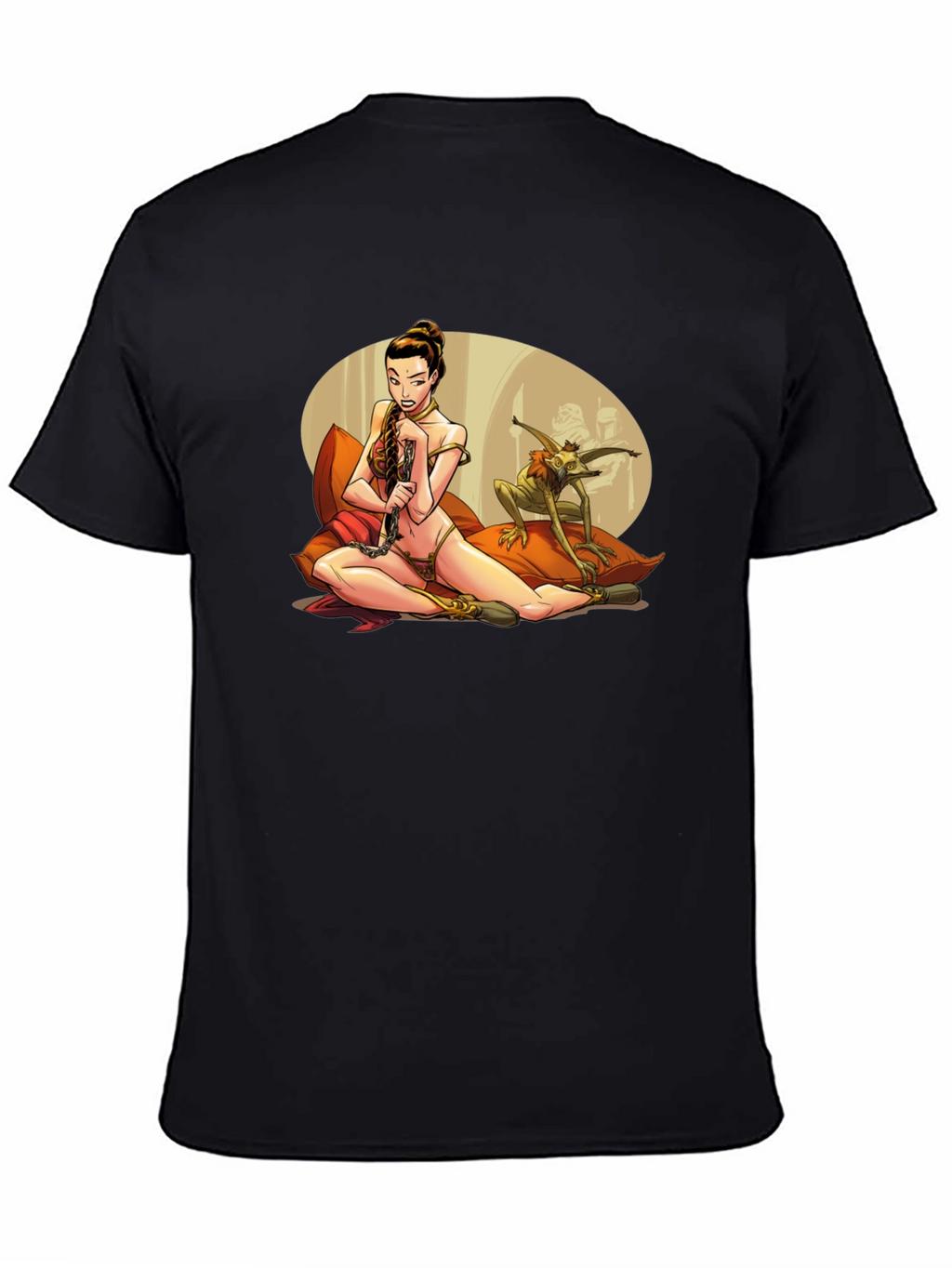 Leia Jabba Scene Graphic T-Shirt