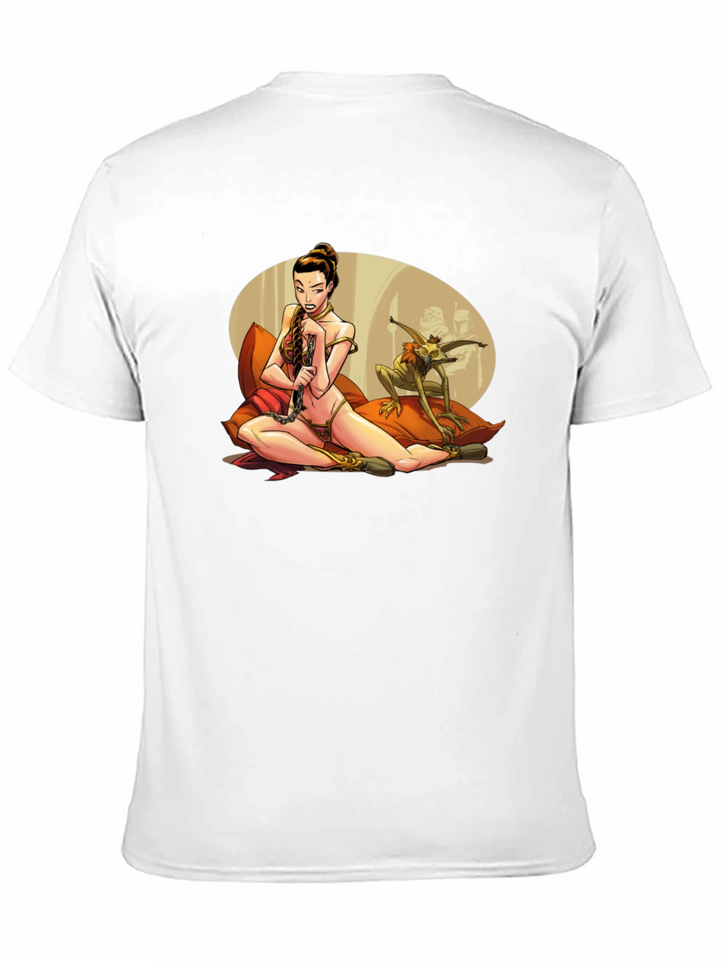 Leia Jabba Scene Graphic T-Shirt