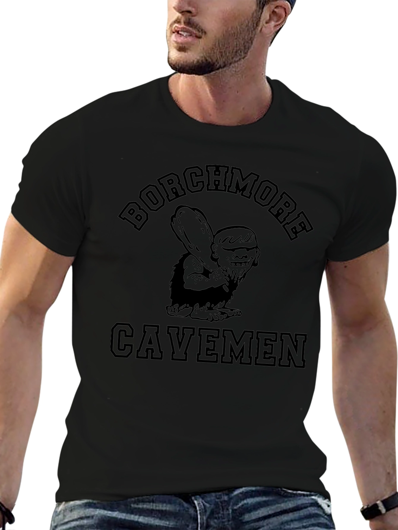 Borchmore Cavemen Graphic T-Shirt