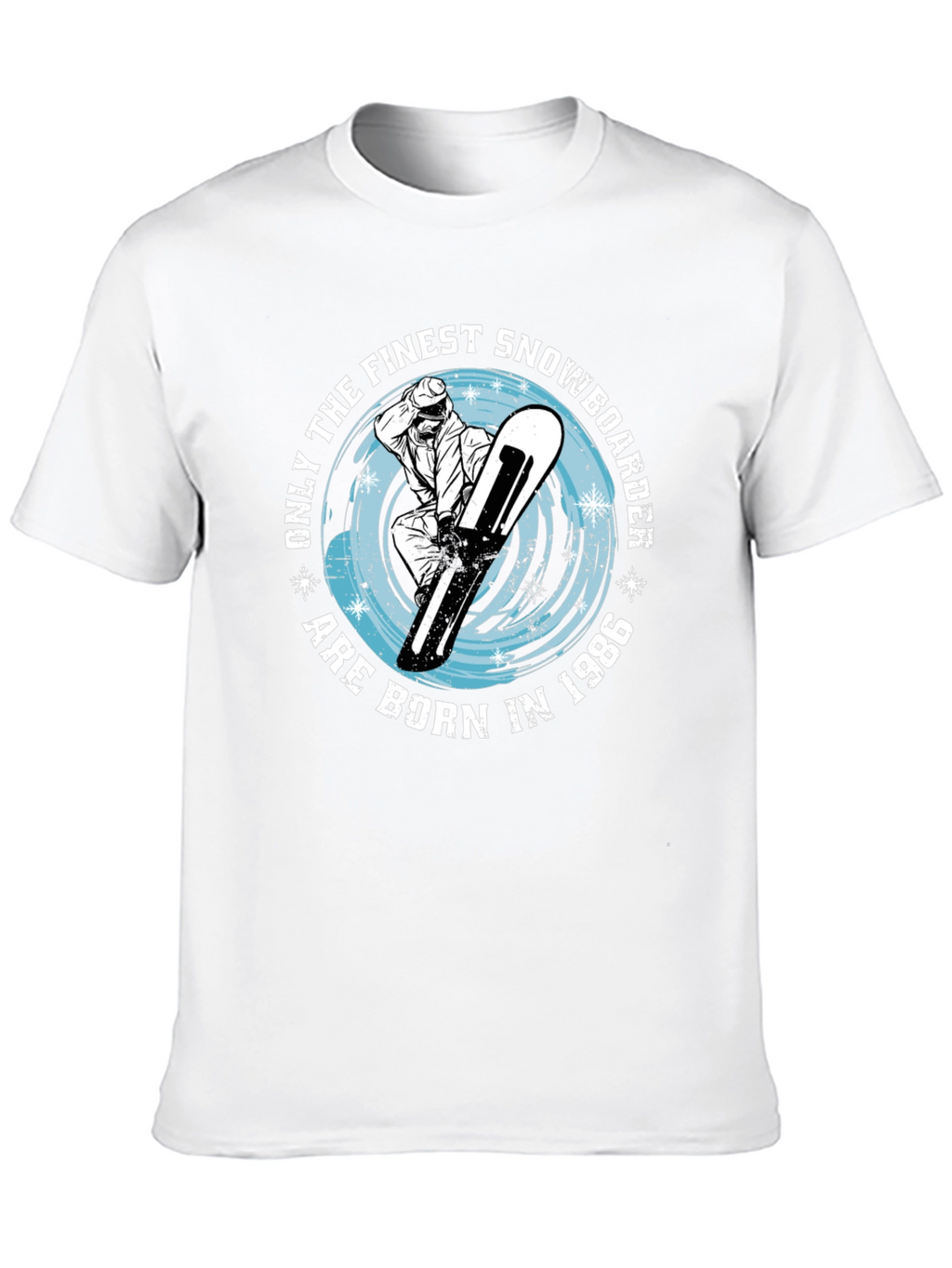 Finest Snowboarder Born in 1986 Graphic T-Shirt