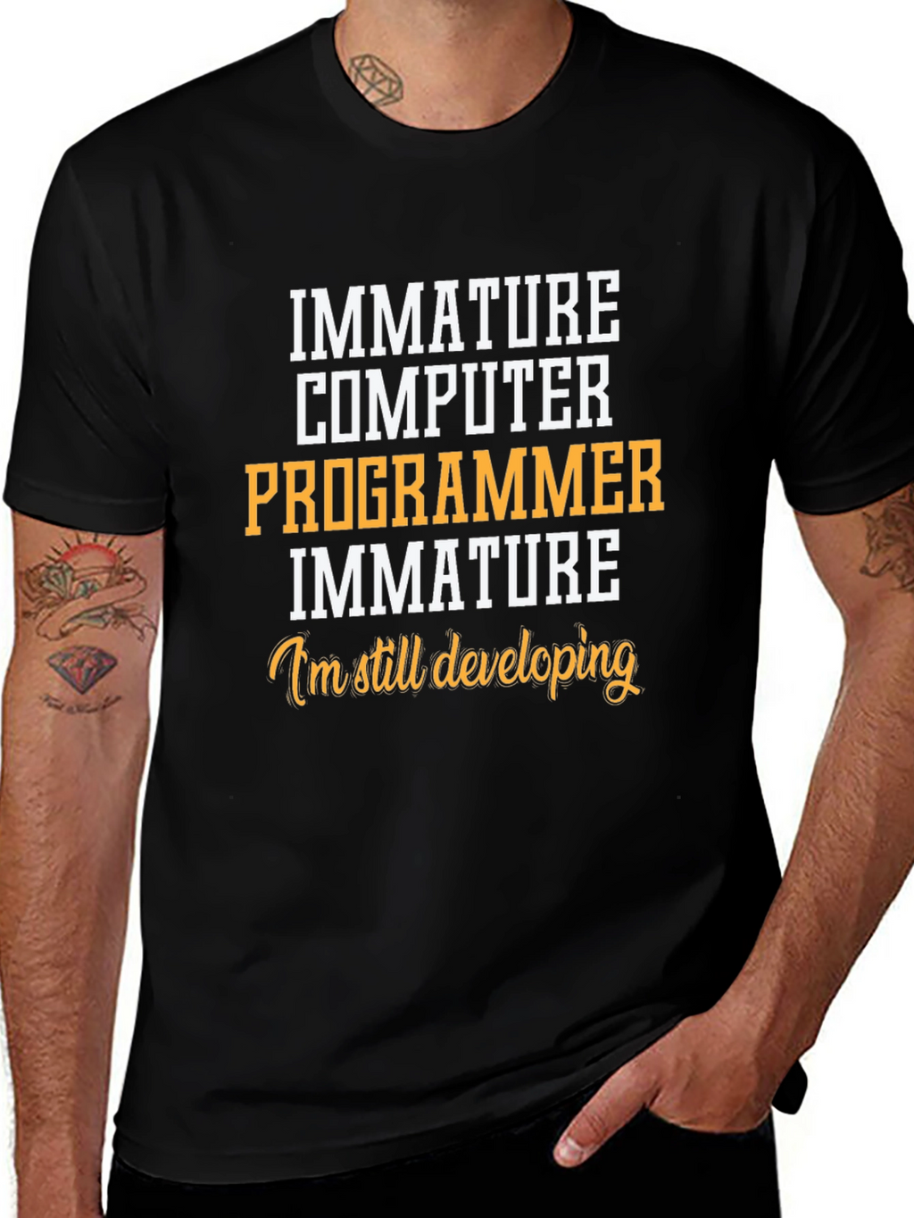 Immature Computer Programmer T-Shirt