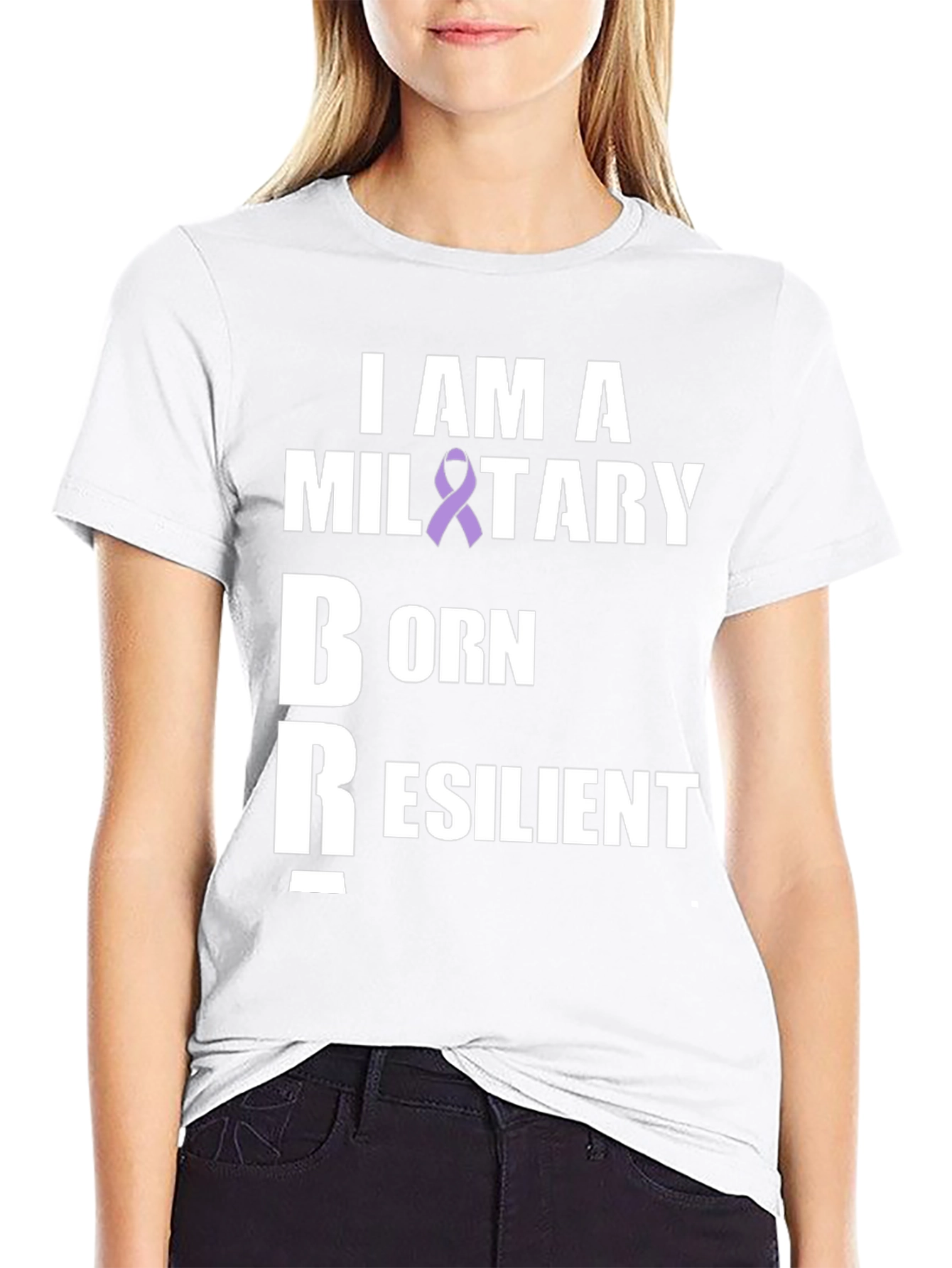Military Born Resilient T-Shirt