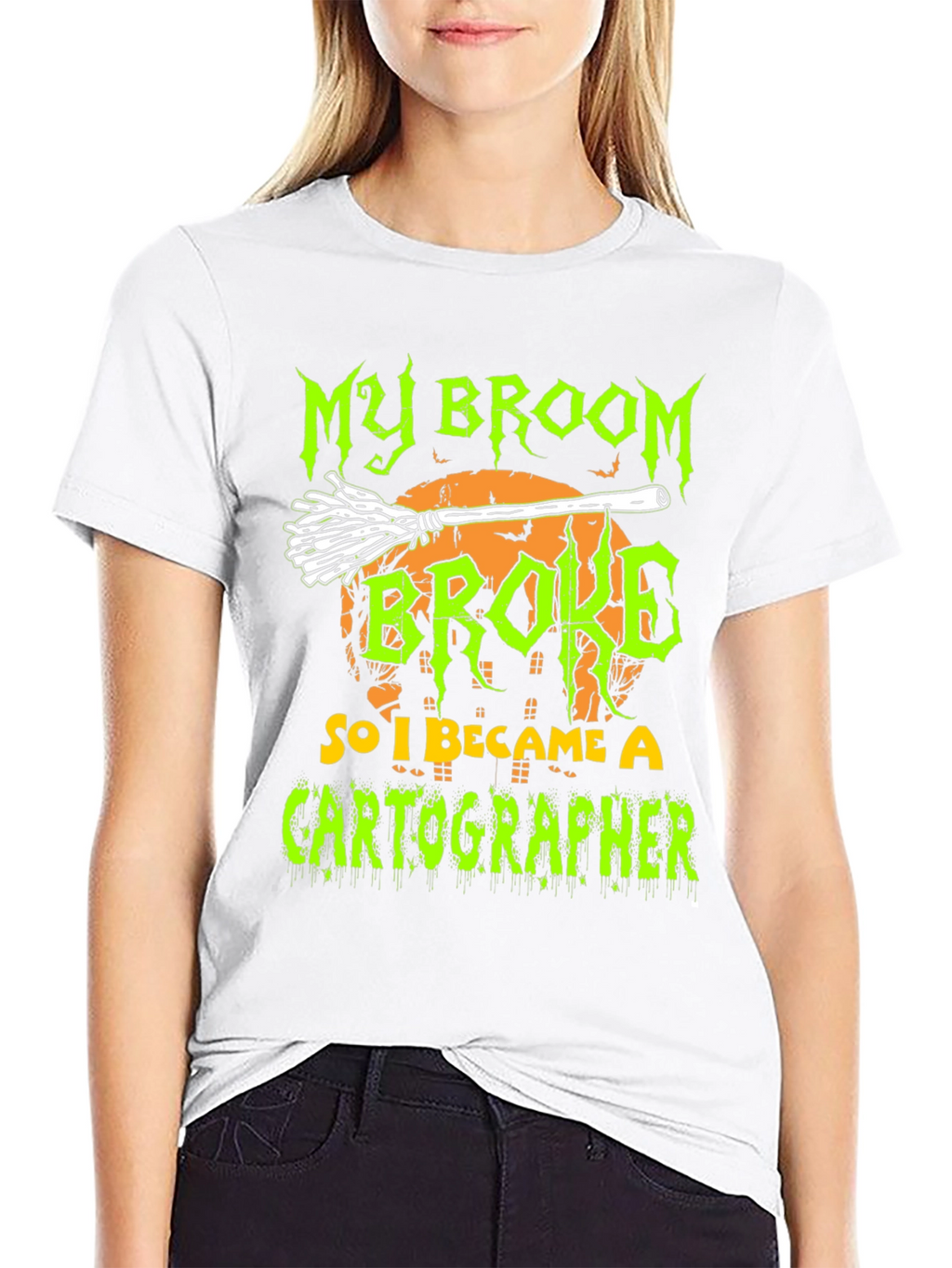 Funny Halloween Cartographer T-Shirt