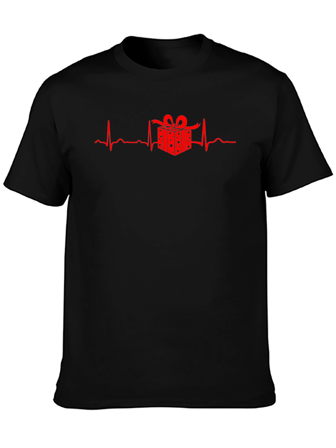 Gift Pulse Tee - Heartbeat Gift Box T-Shirt