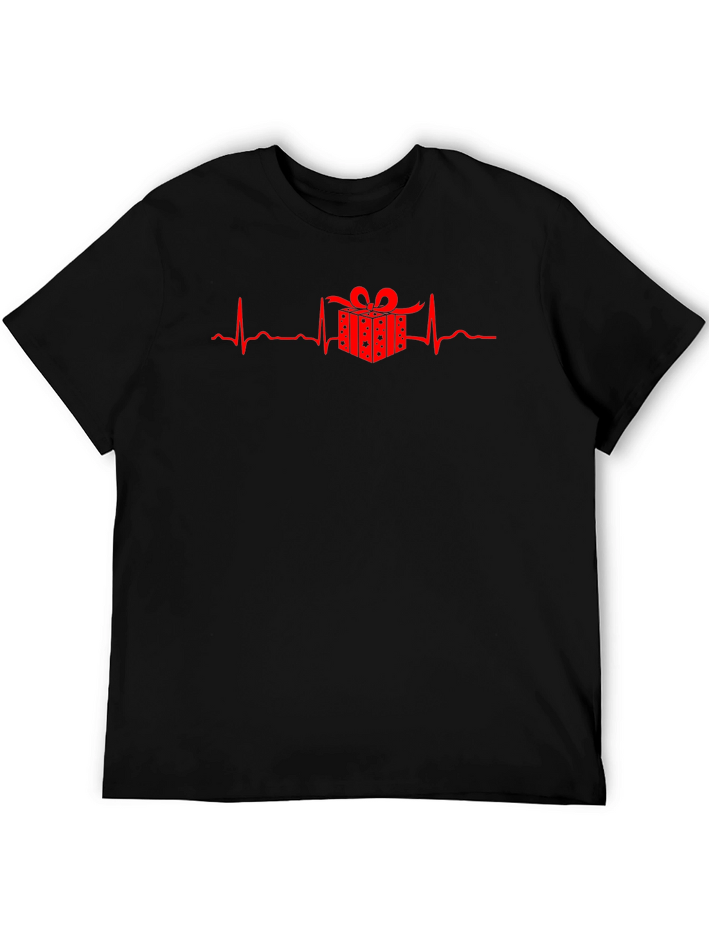 Gift Pulse Tee - Heartbeat Gift Box T-Shirt