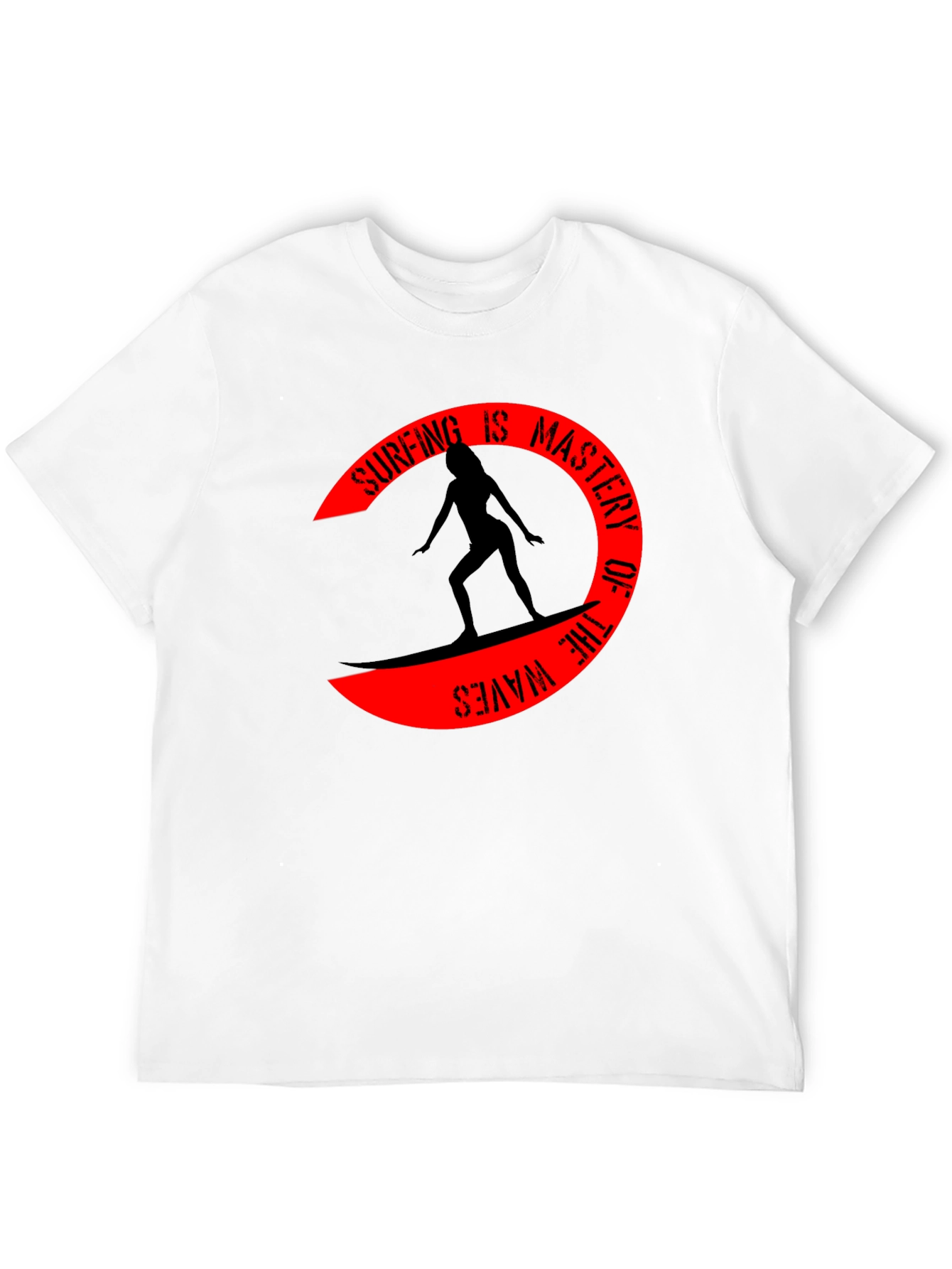 Surfing is Mastery of the Waves T-Shirt