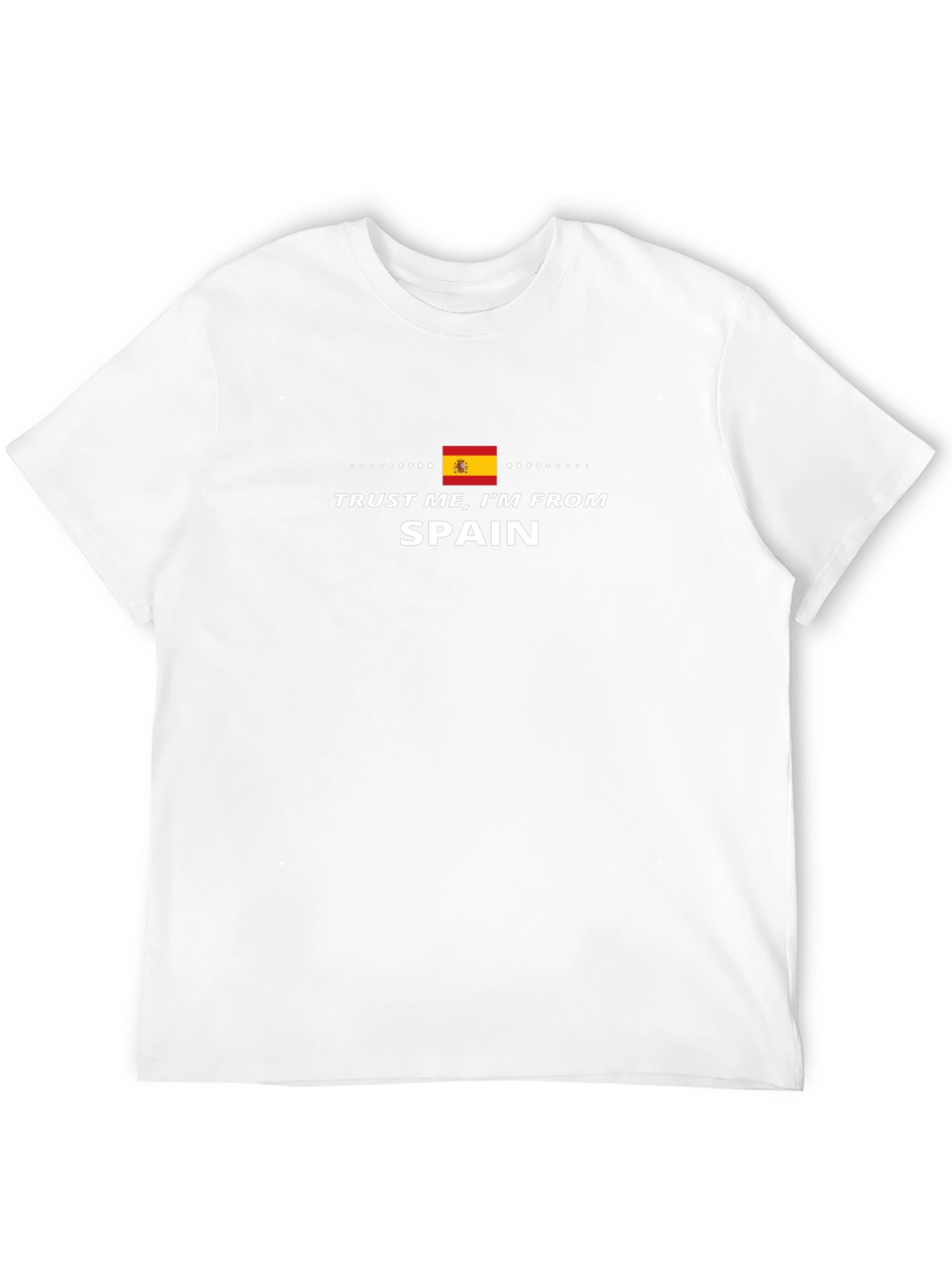 Trust Me Im From Spain T-Shirt - Black