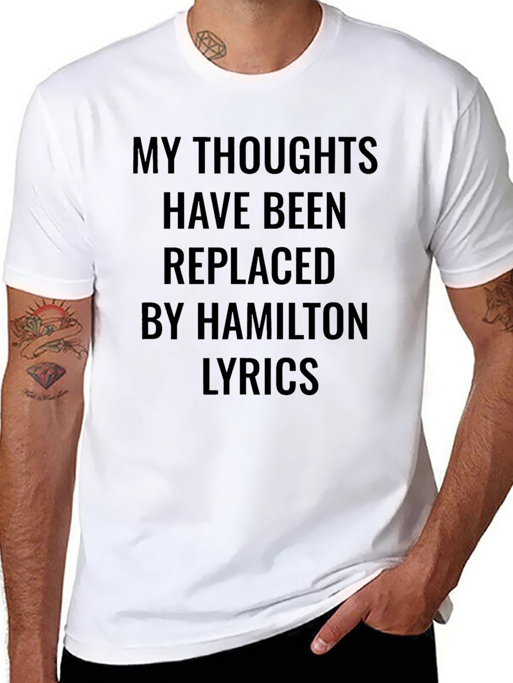 Hamilton Lyrics T-Shirt