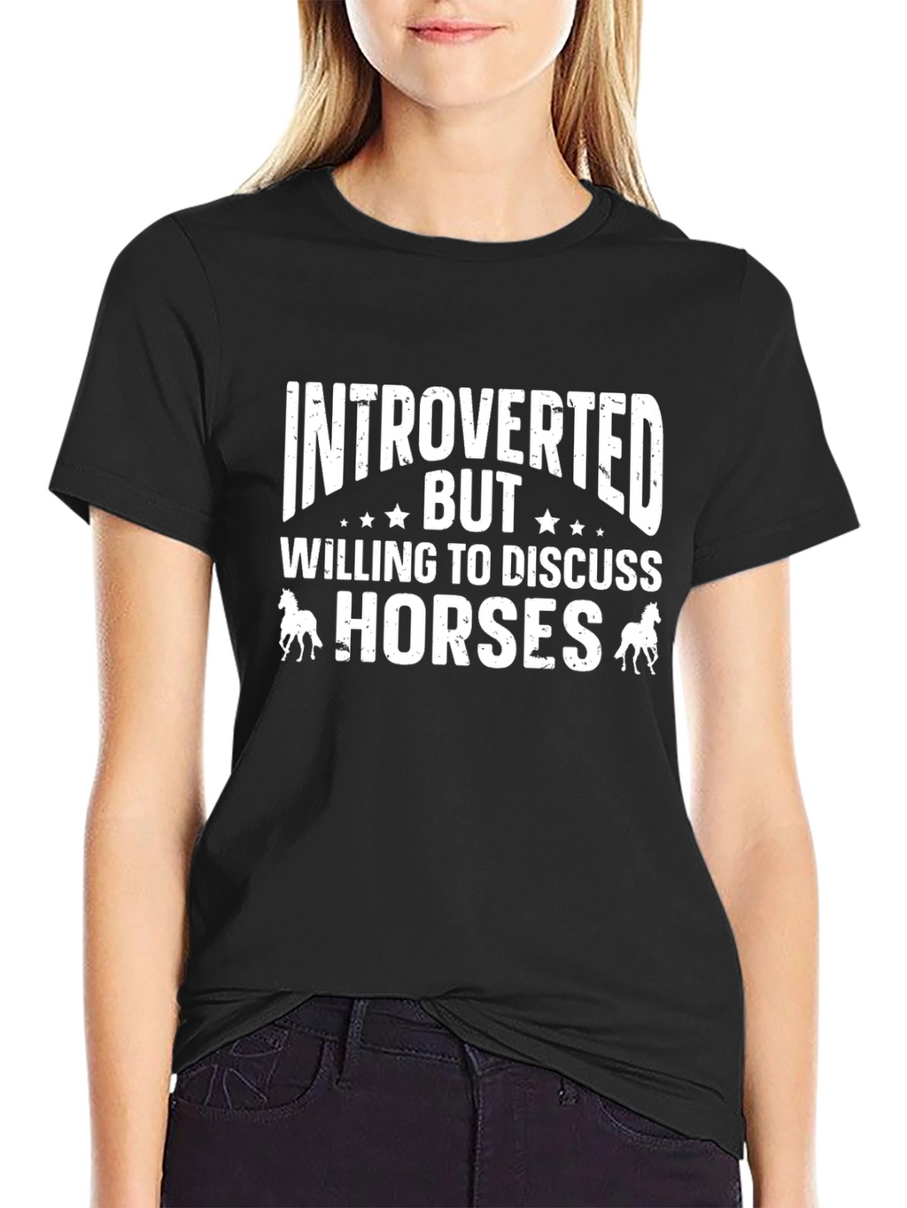 Introverted Horse Lover T-Shirt