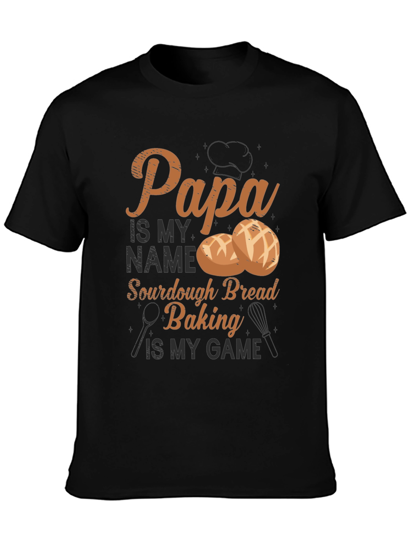 Papa Sourdough Bread Baking T-Shirt