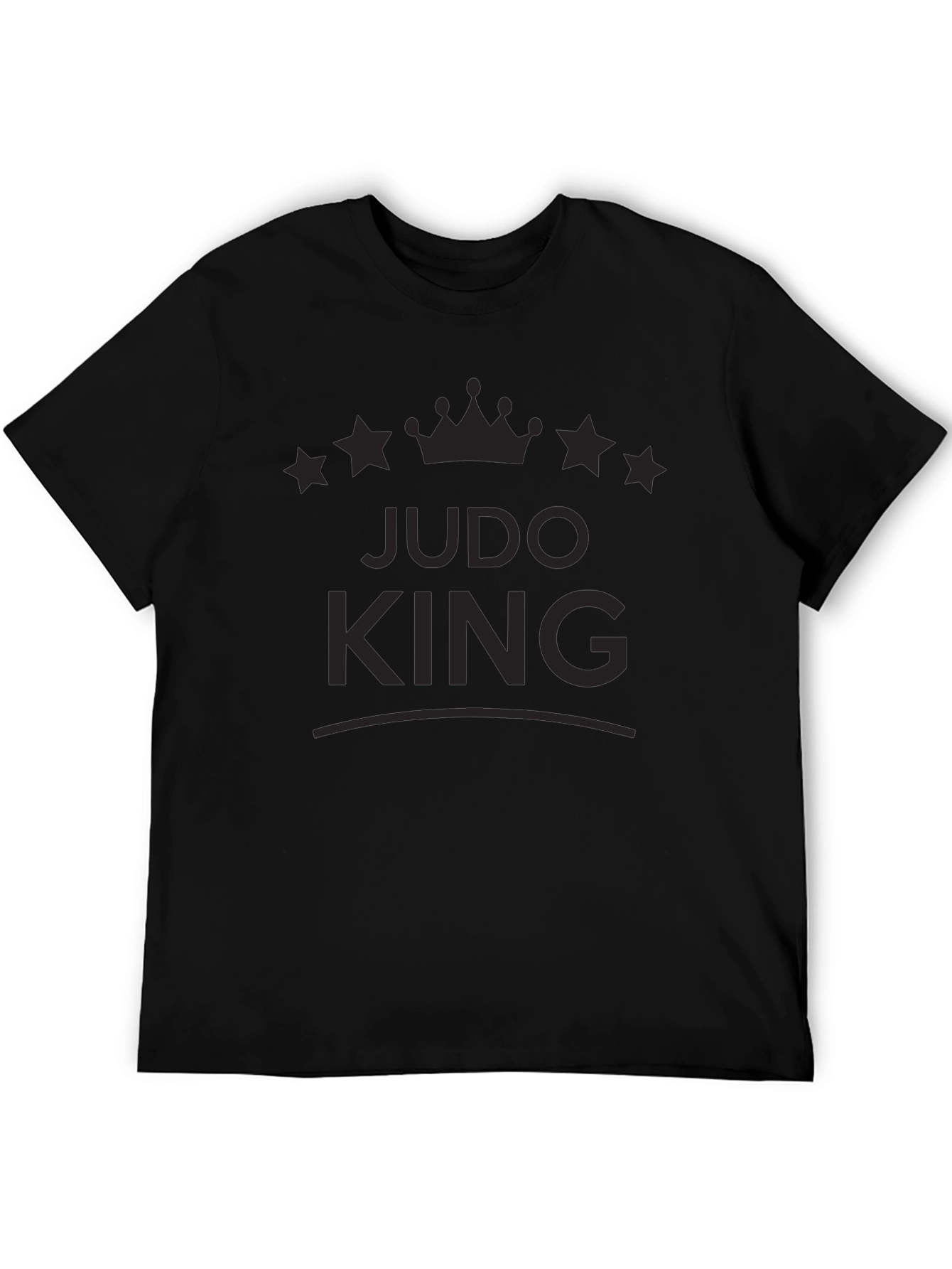 Judo King Black Graphic Tee
