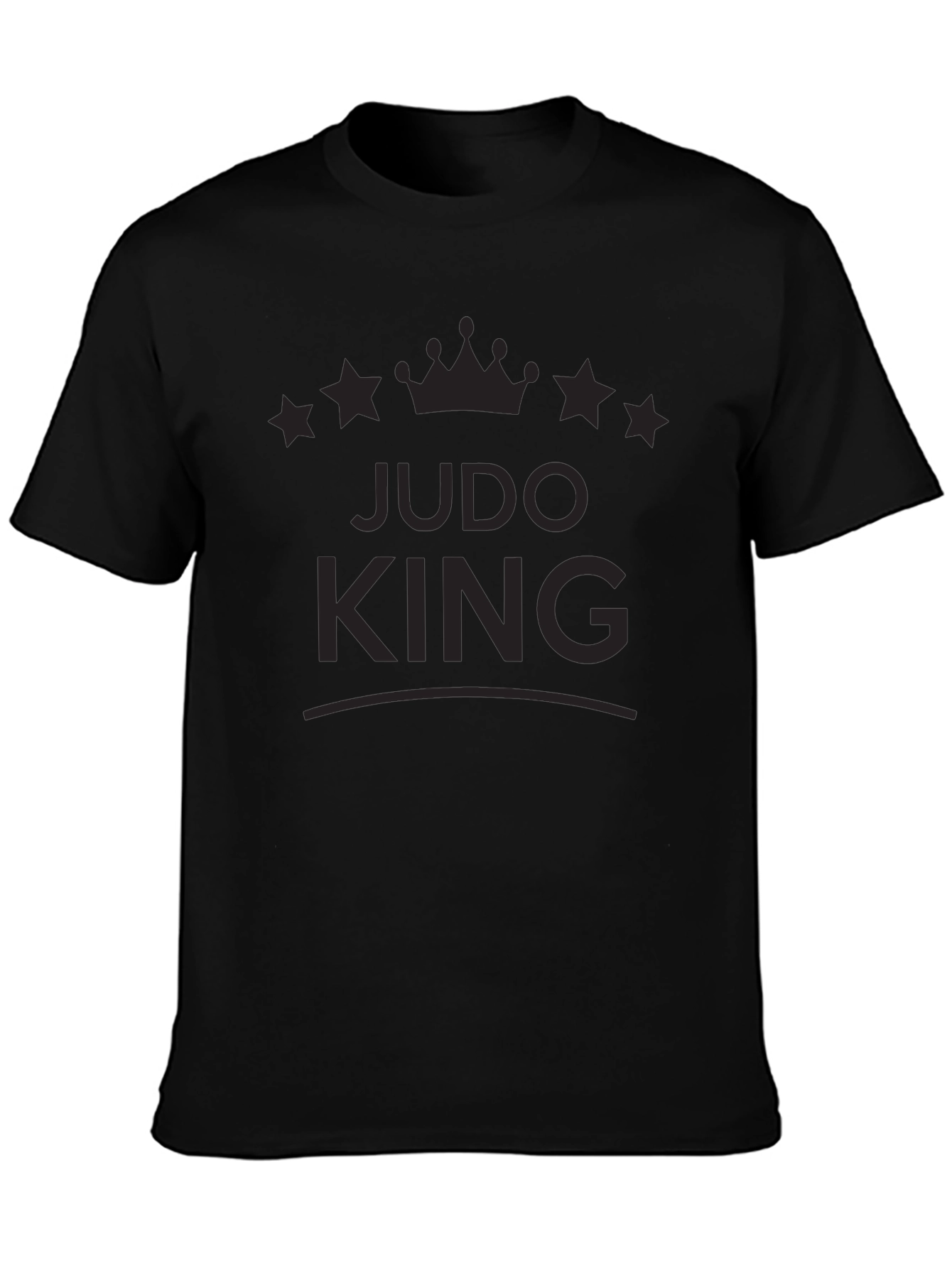 Judo King Black Graphic Tee
