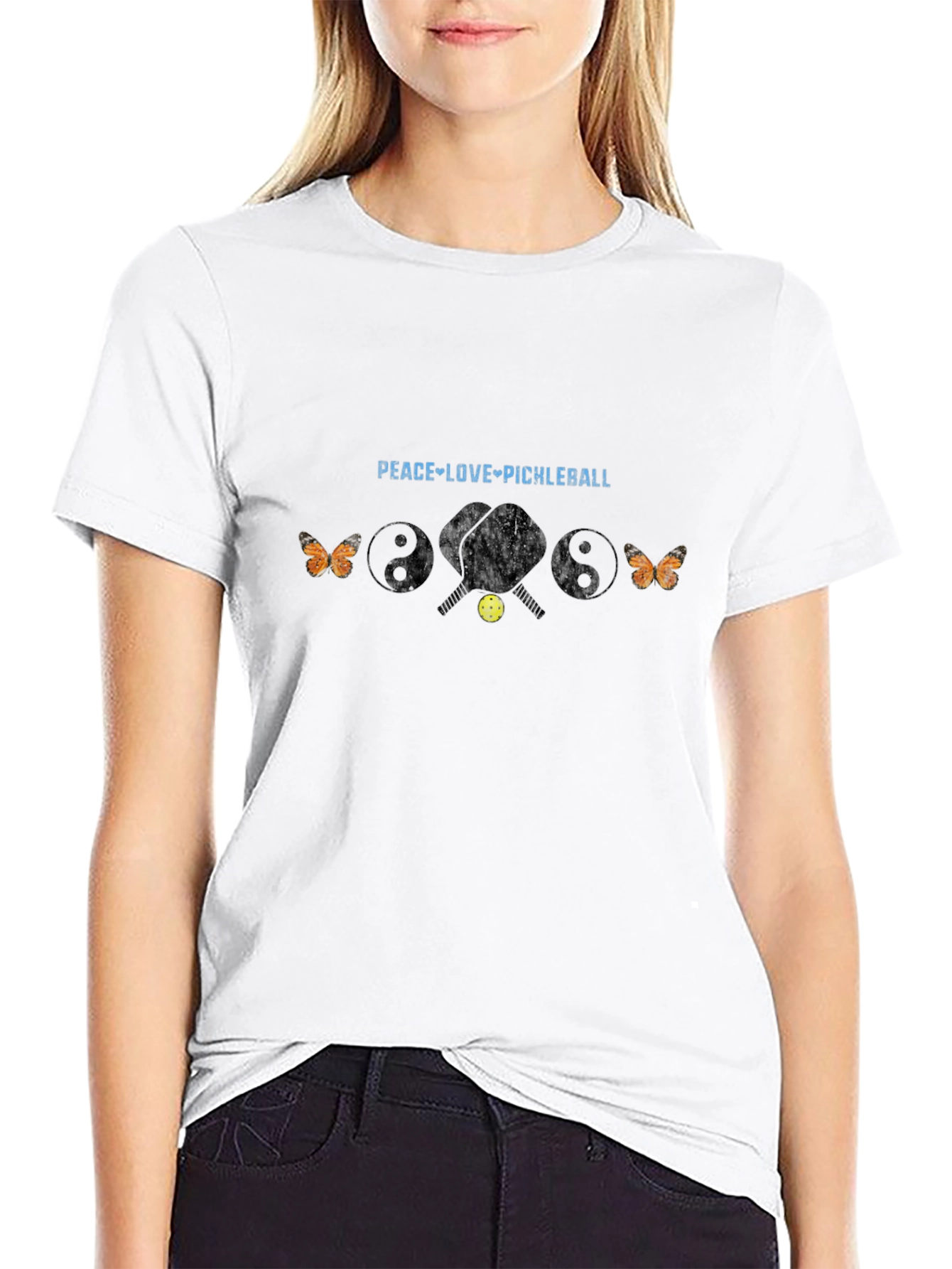 Peace Love Pickleball T-Shirt