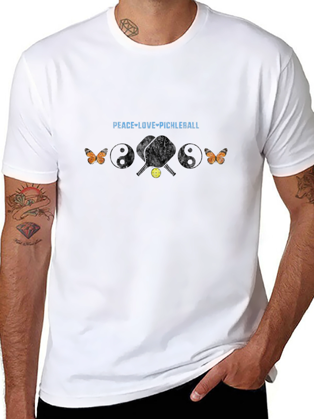 Peace Love Pickleball T-Shirt