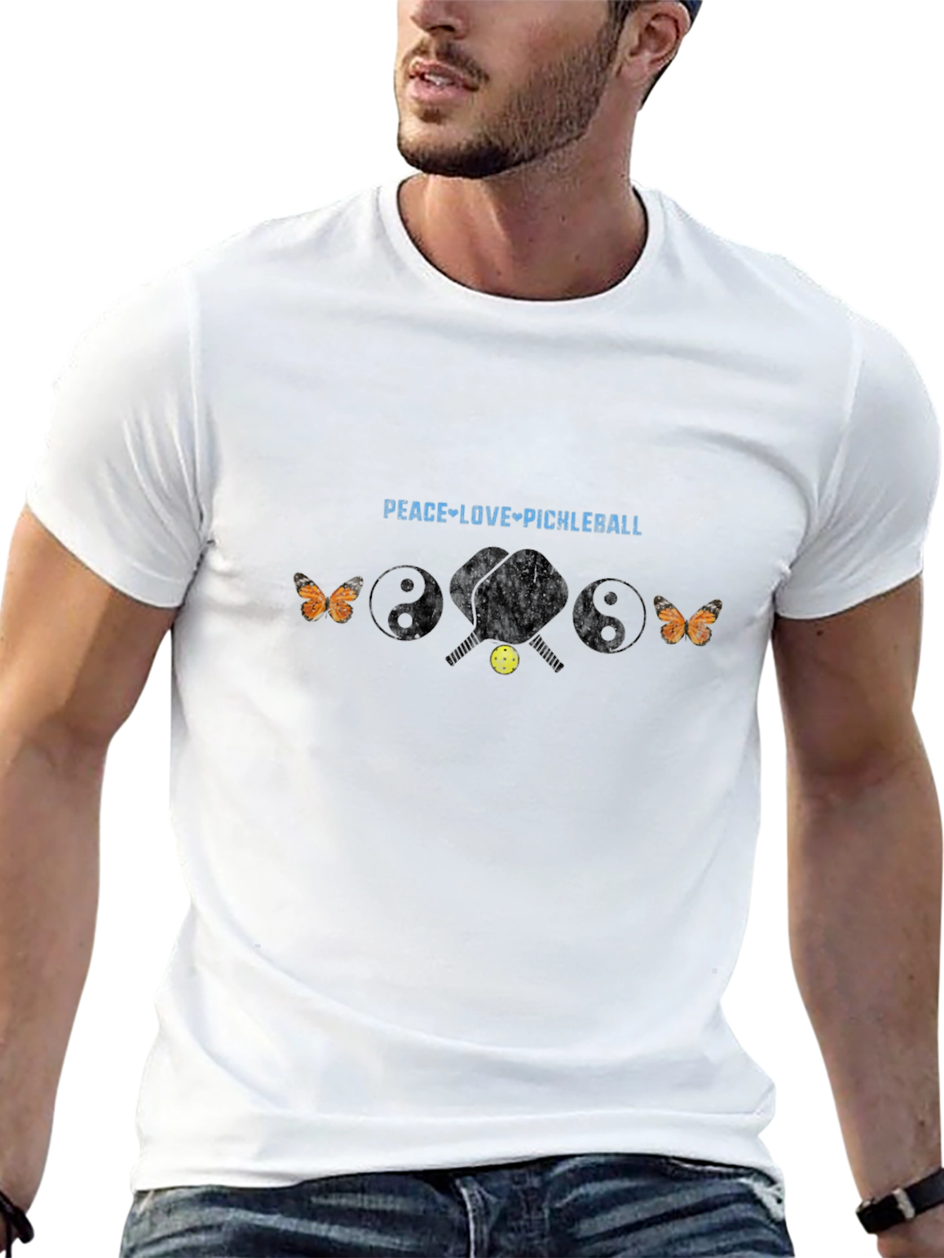 Peace Love Pickleball T-Shirt