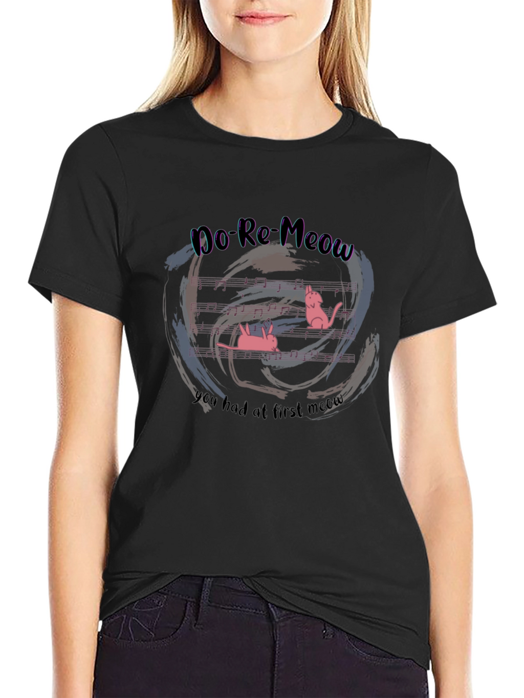 Do Re Meow Music Cats T-Shirt