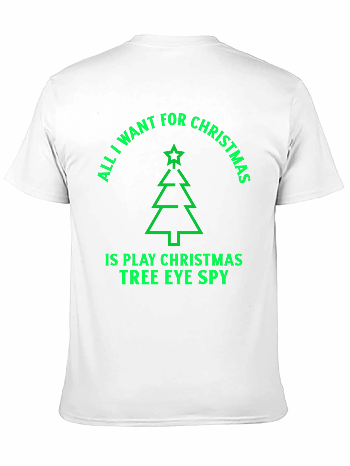 Christmas Tree Eye Spy Graphic Tee