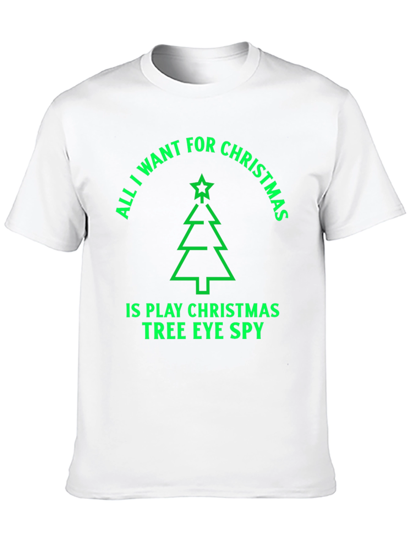 Christmas Tree Eye Spy Graphic Tee