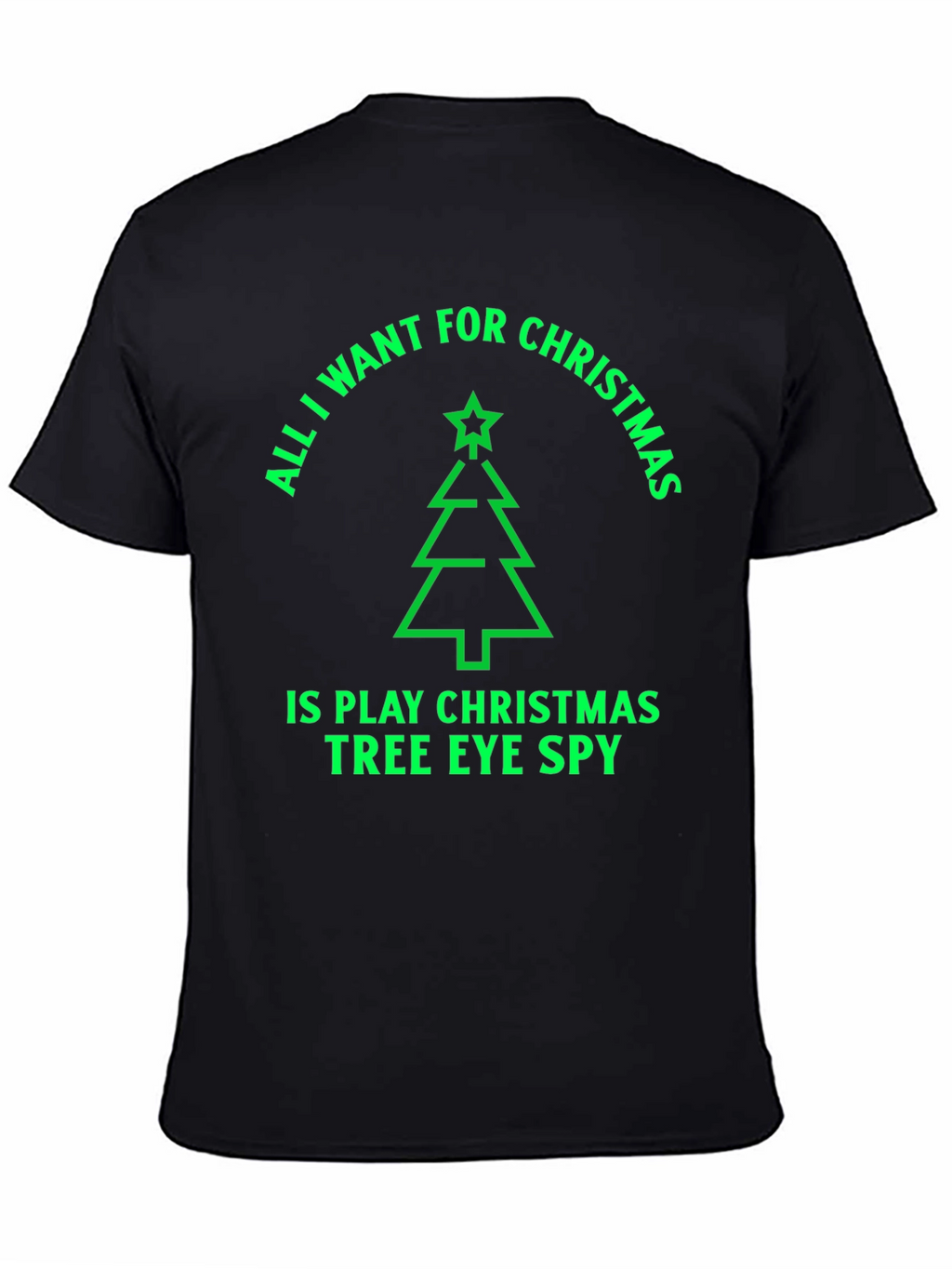 Christmas Tree Eye Spy Graphic Tee