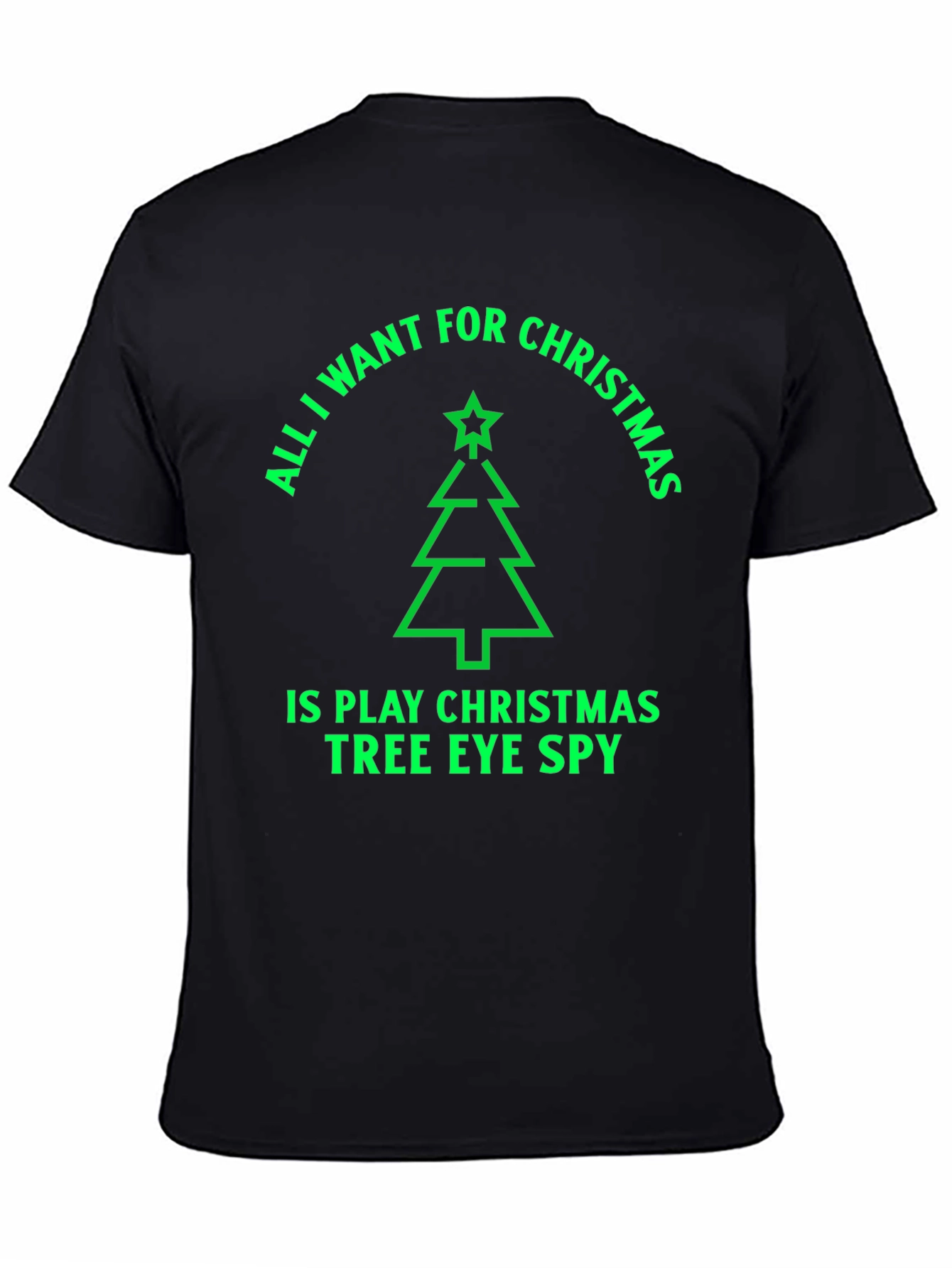 Christmas Tree Eye Spy Graphic Tee