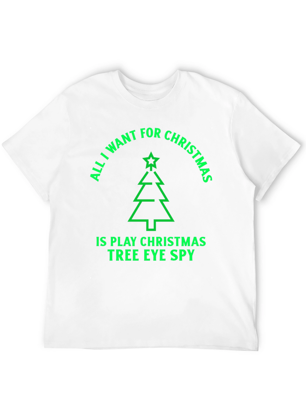 Christmas Tree Eye Spy Graphic Tee