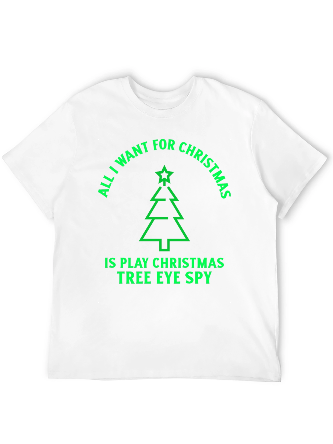 Christmas Tree Eye Spy Graphic Tee