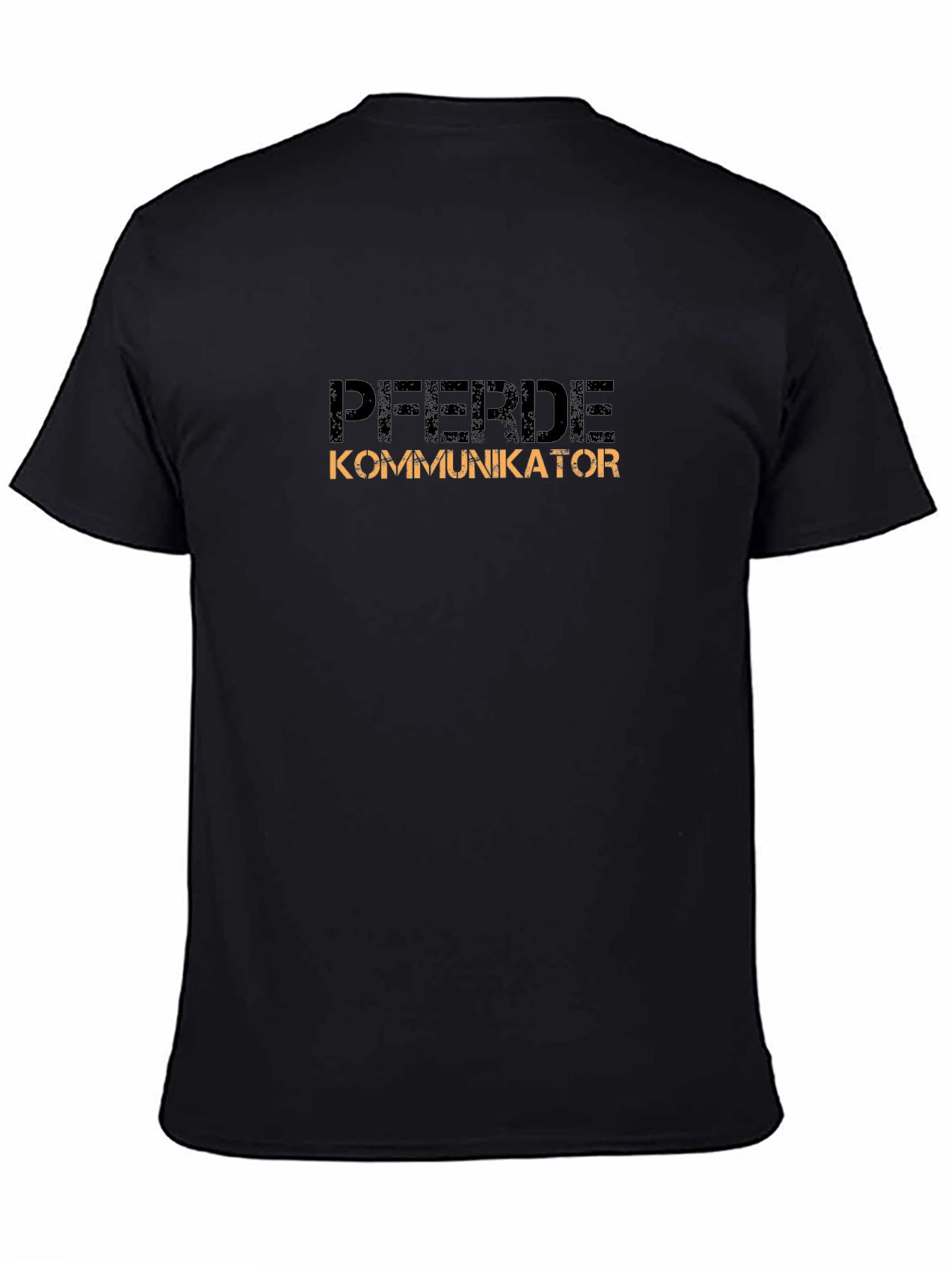 Pferde Kommunikator Black T-Shirt